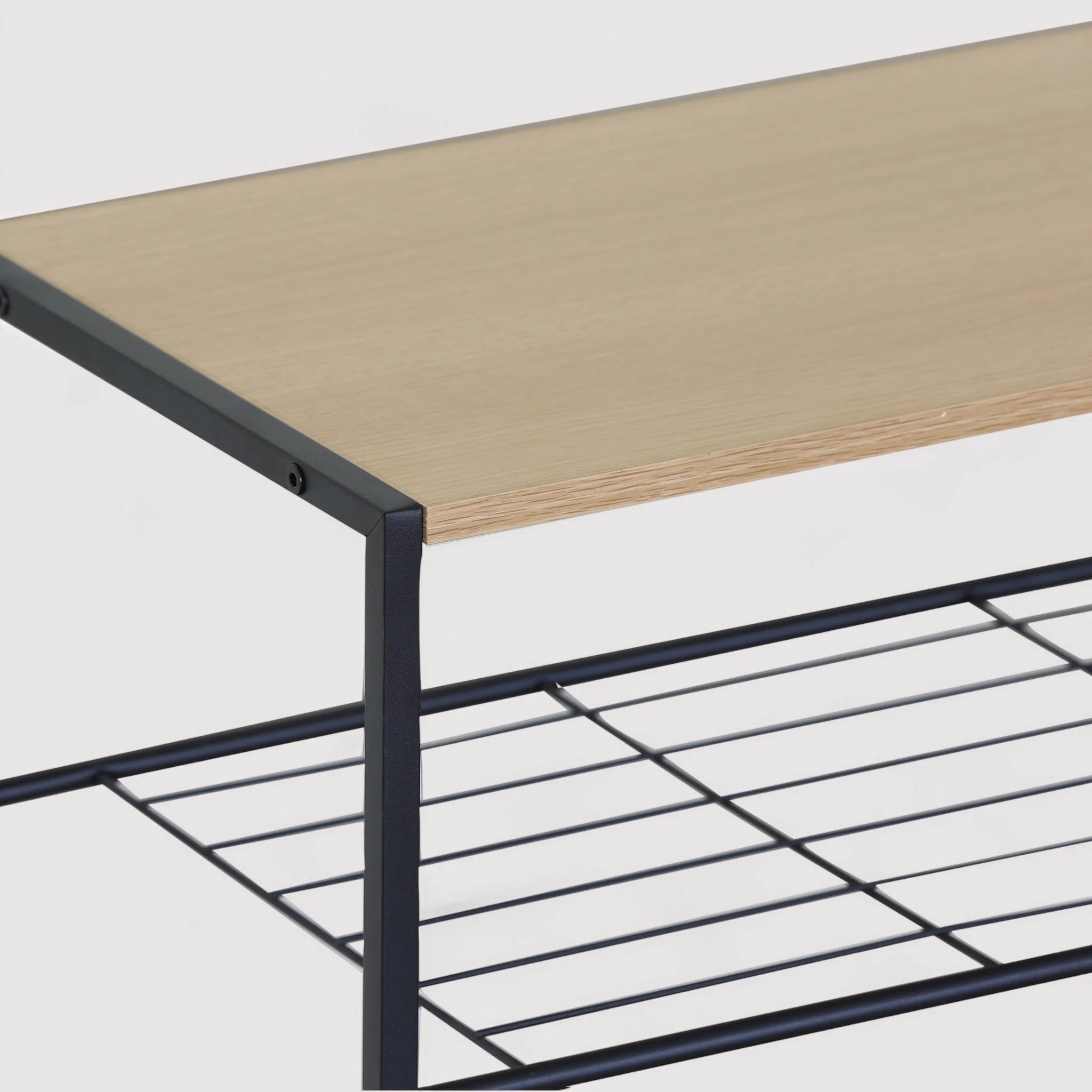 Cartamo - Scarpiera da ingresso compatta con 3 ripiani