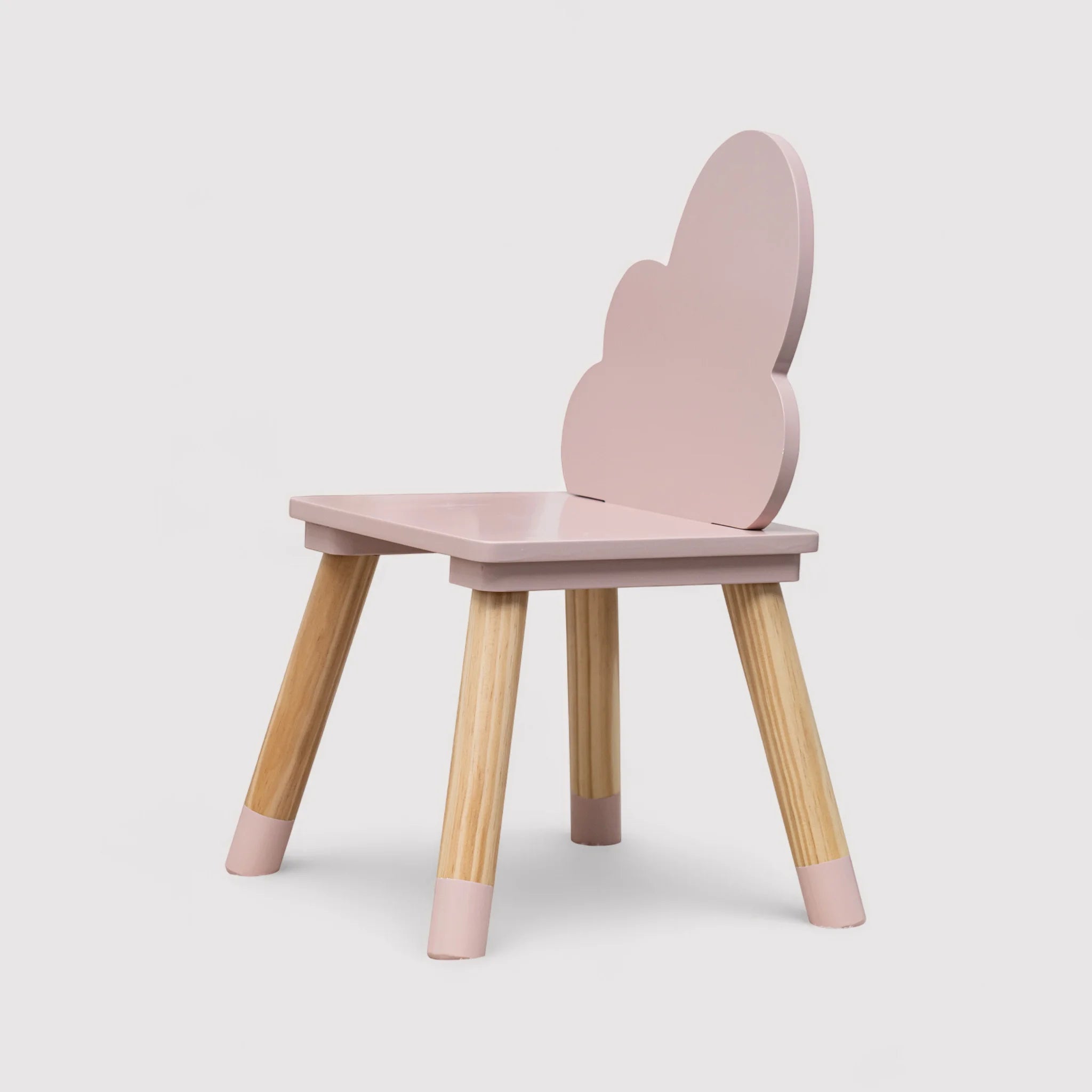 Sapote - Tavolino e 2 seggiole rosa per cameretta dei bimbi