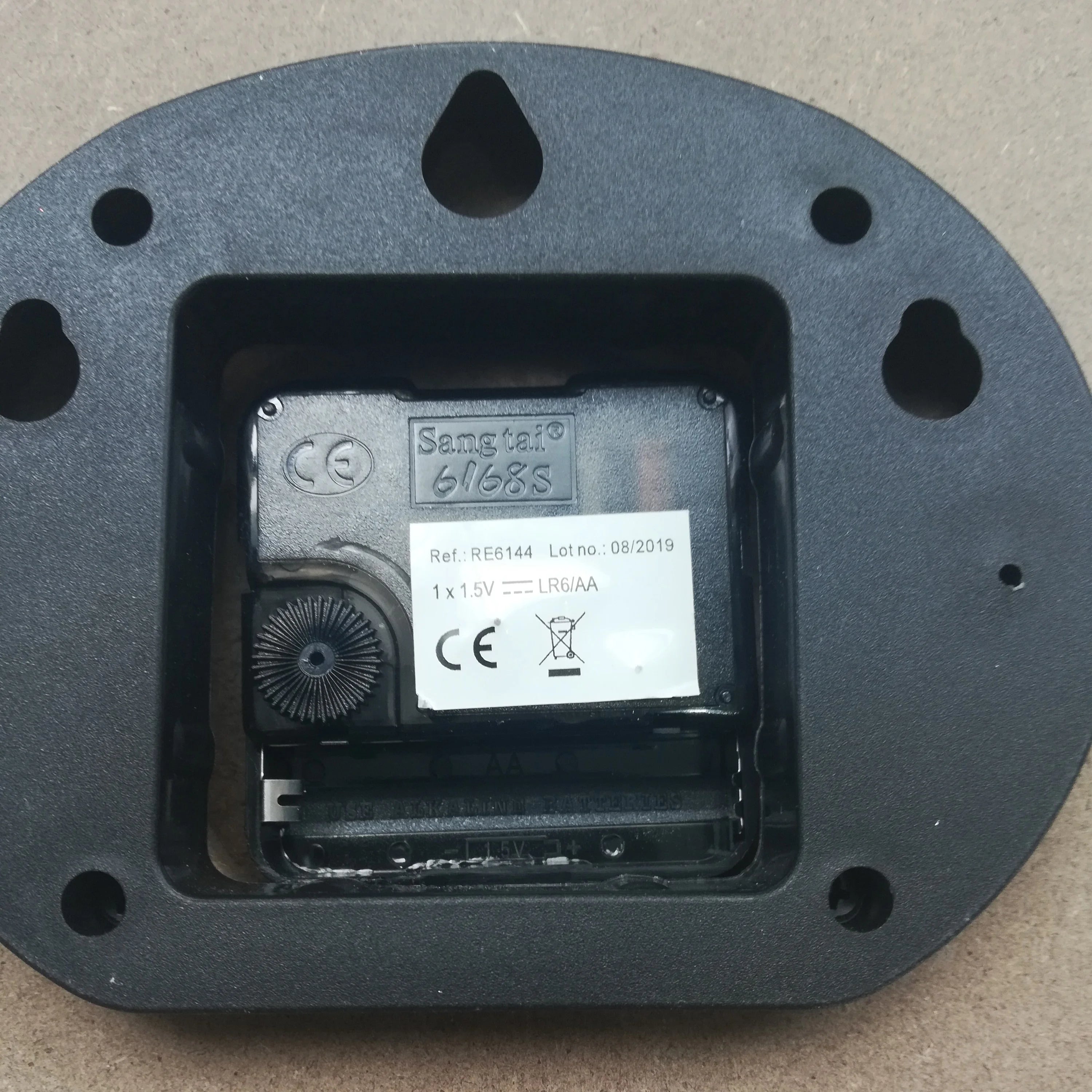 Carya - Orologio bianco boho chic con decorazione a mandala