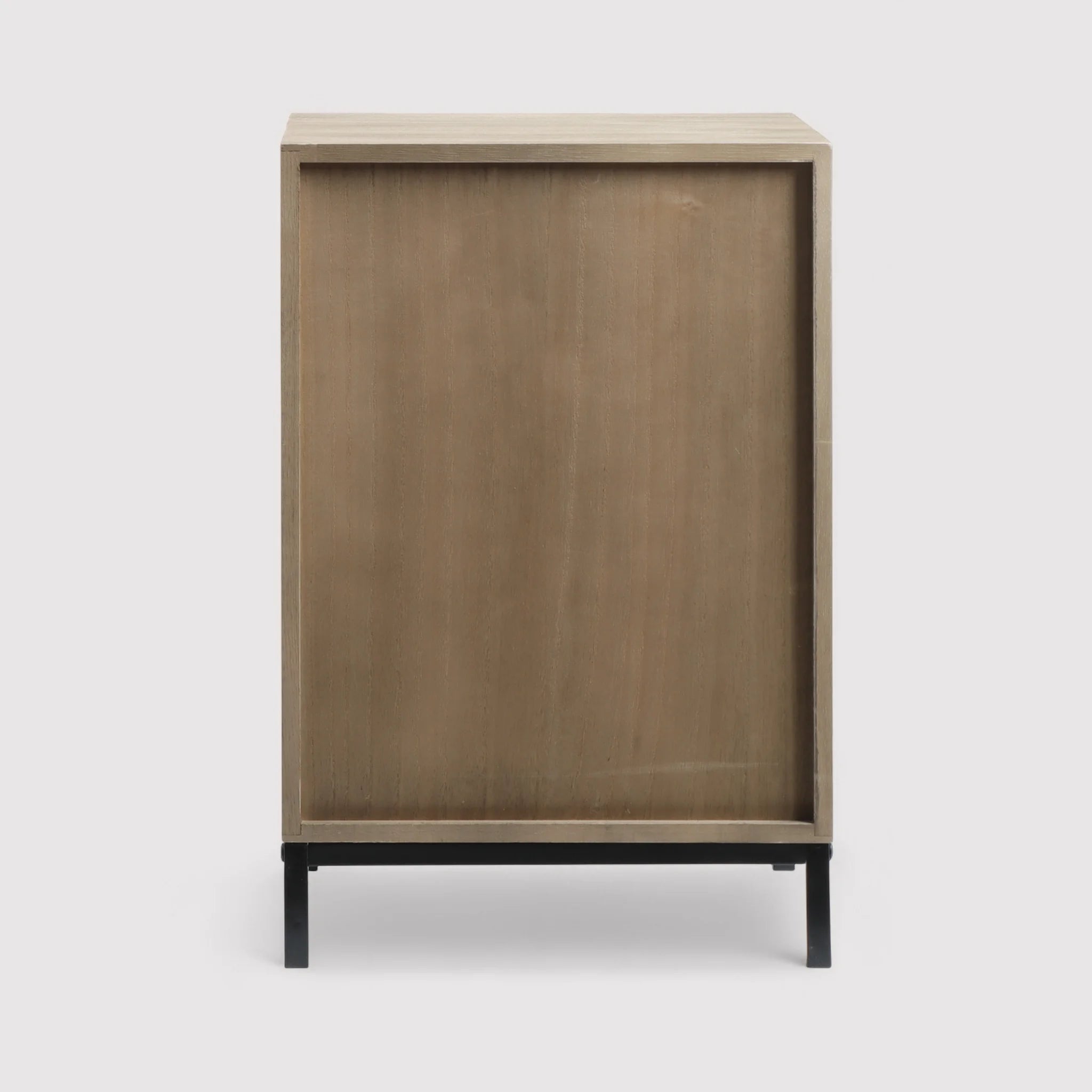 Nelumbo - Comodino compatto in stile moderno con 3 cassetti