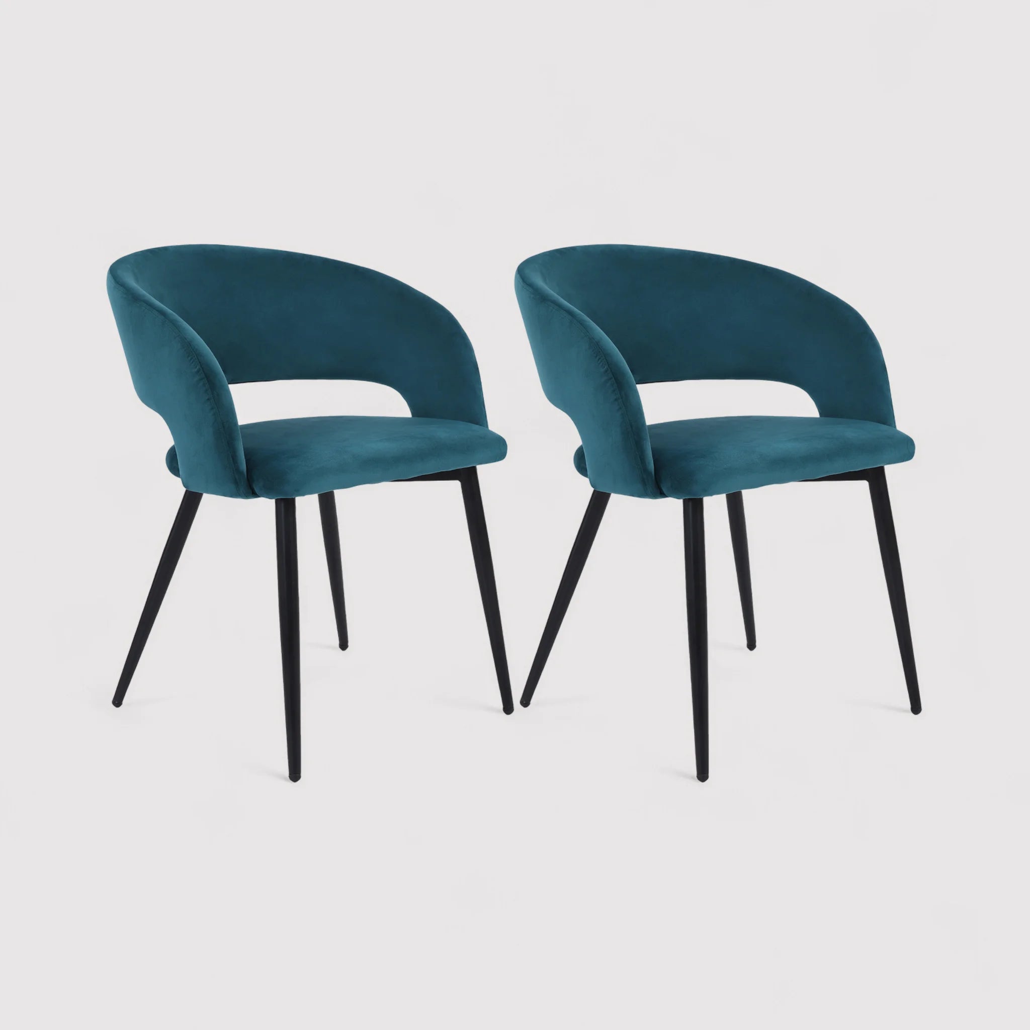 Titoki - Set 2 sedie in stile moderno per casa o studio