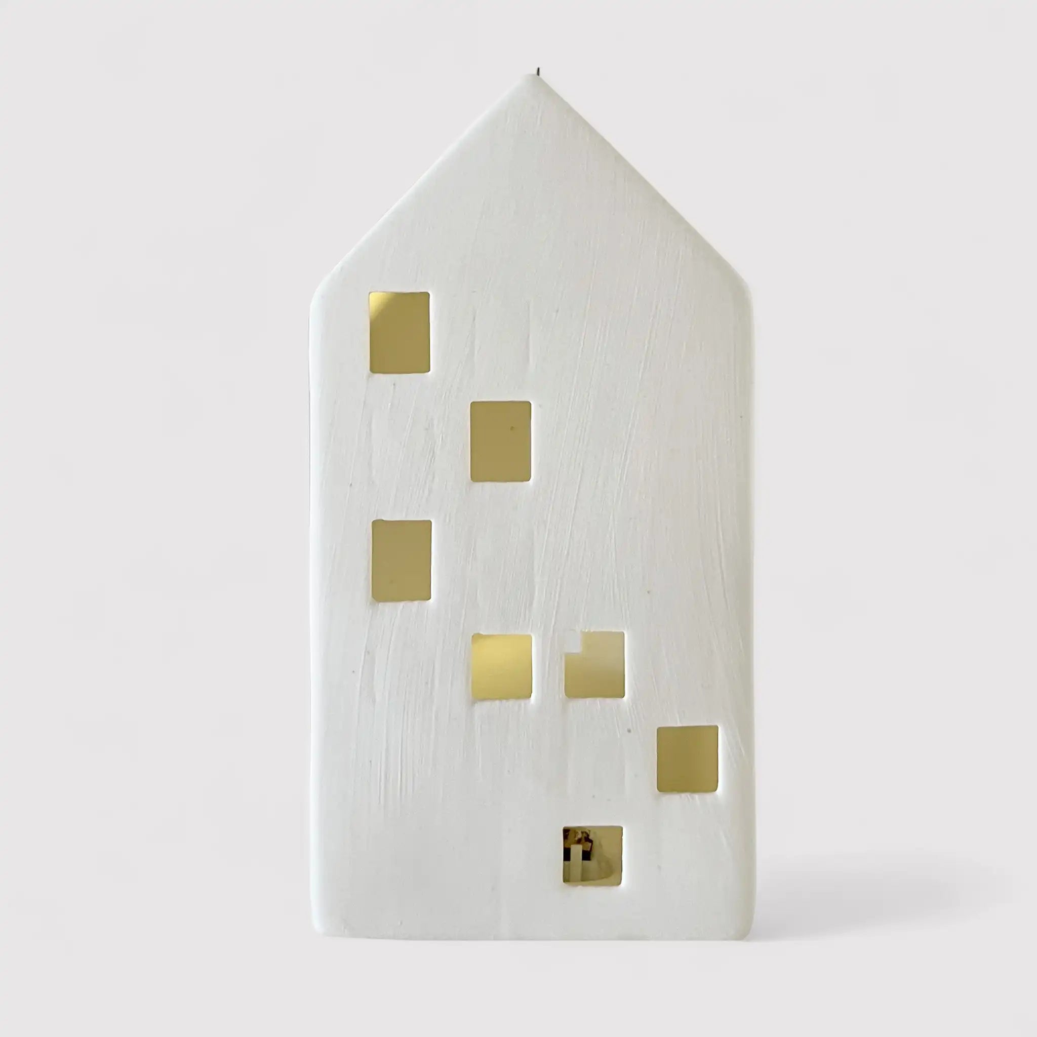 Mirto - Casa di Natale decorativa con lucine