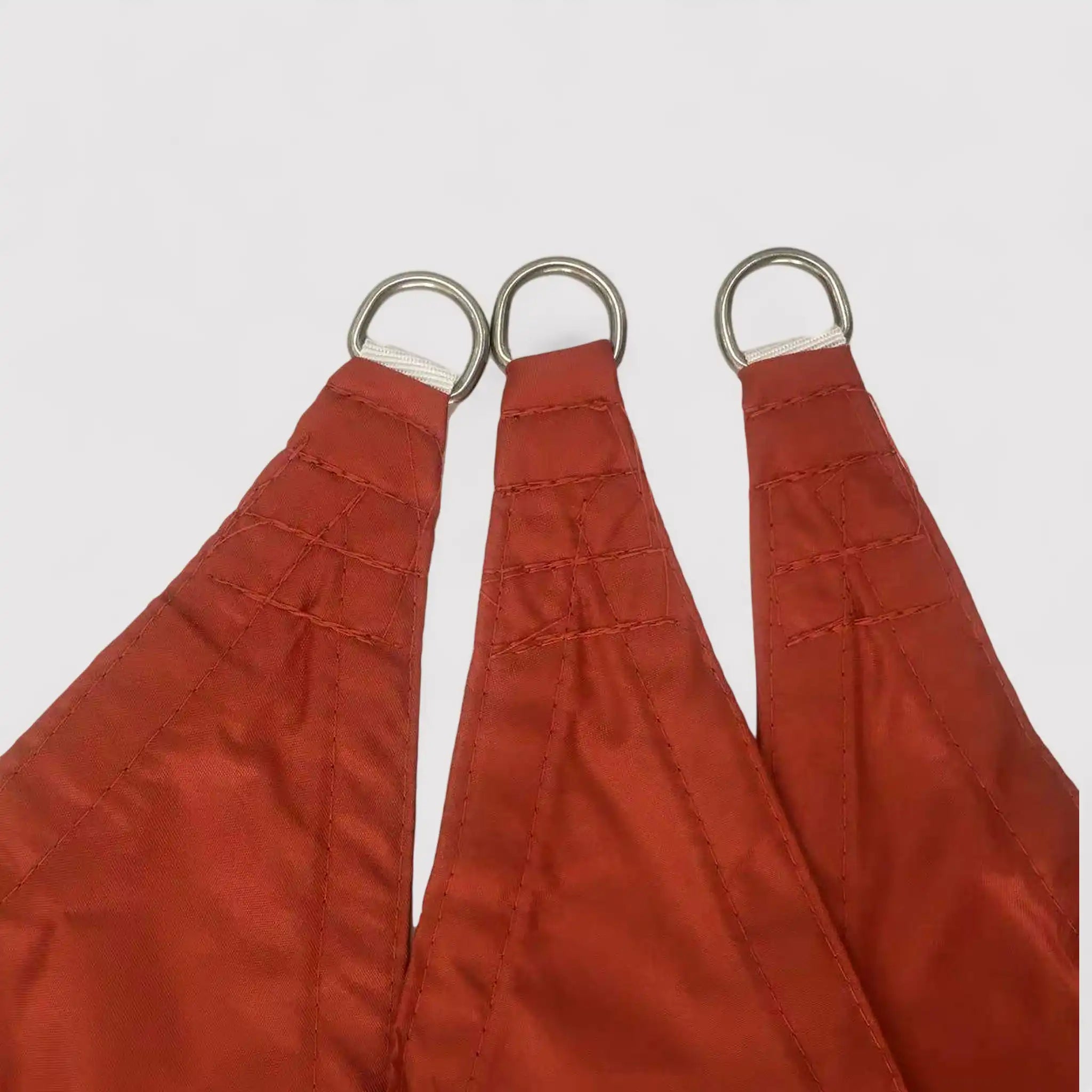 Nanten - Tenda a vela rossa impermeabile 3,6x3,6x3,6 mt