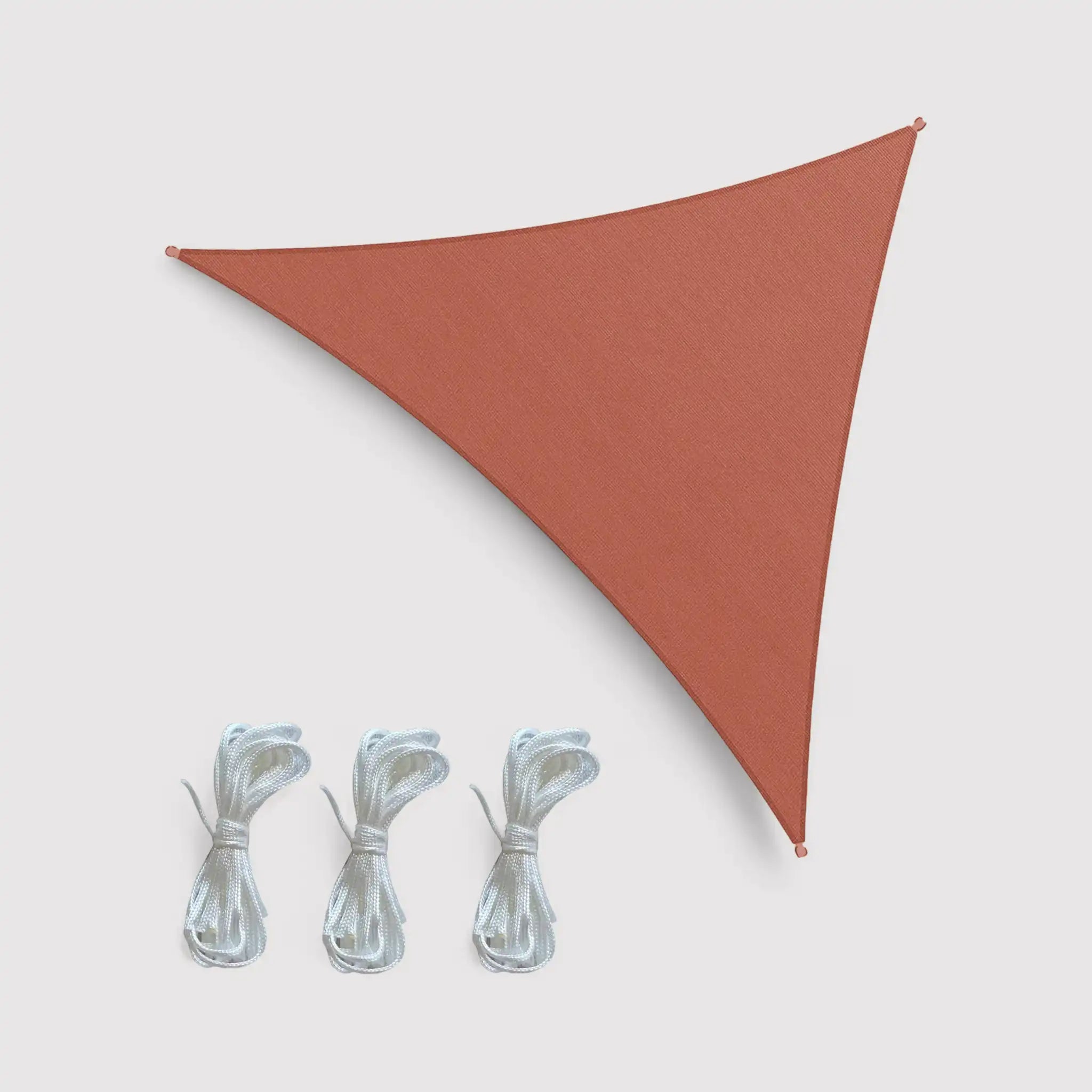 Palma - Tenda a vela per esterni impermeabile rossa 5x5x5