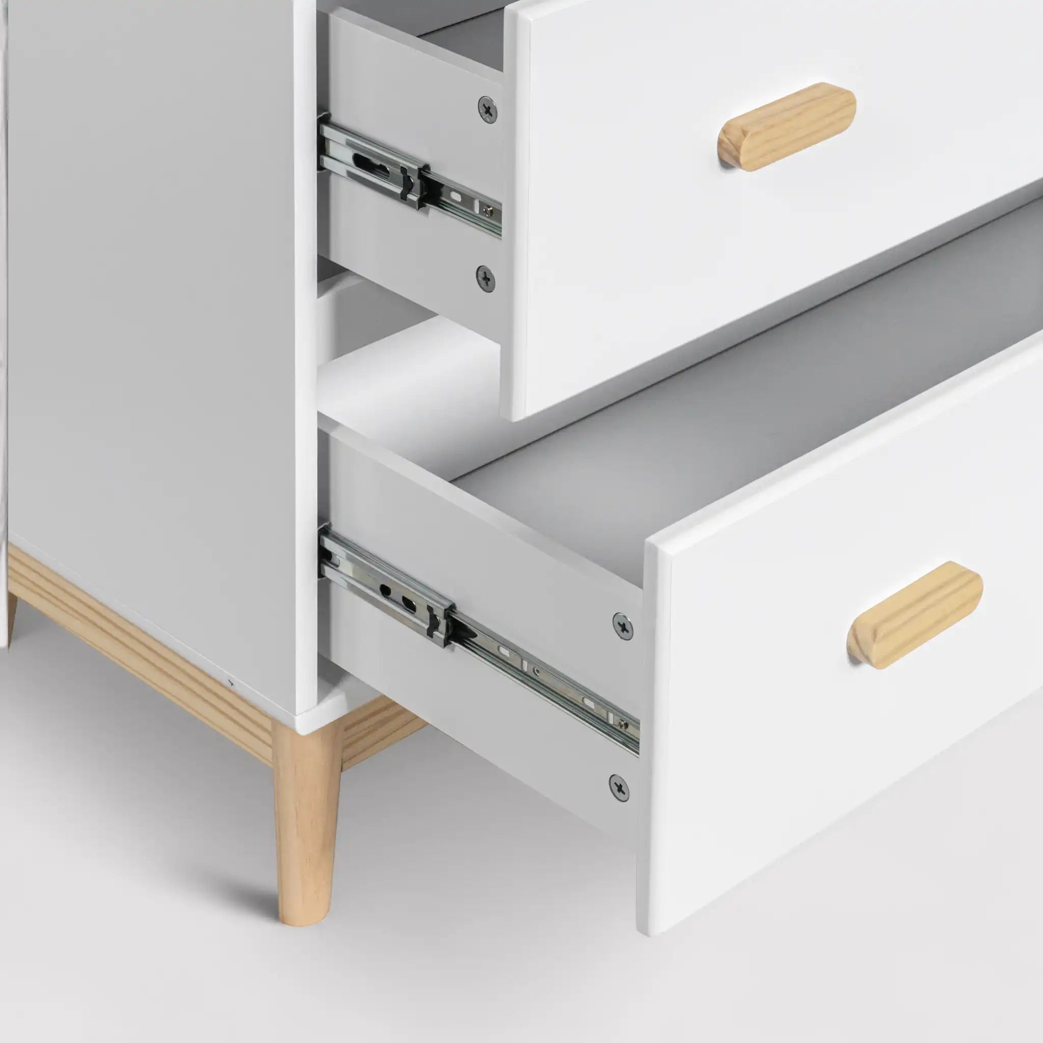 Betula - Commode avec table à langer amovible et 3 tiroirs