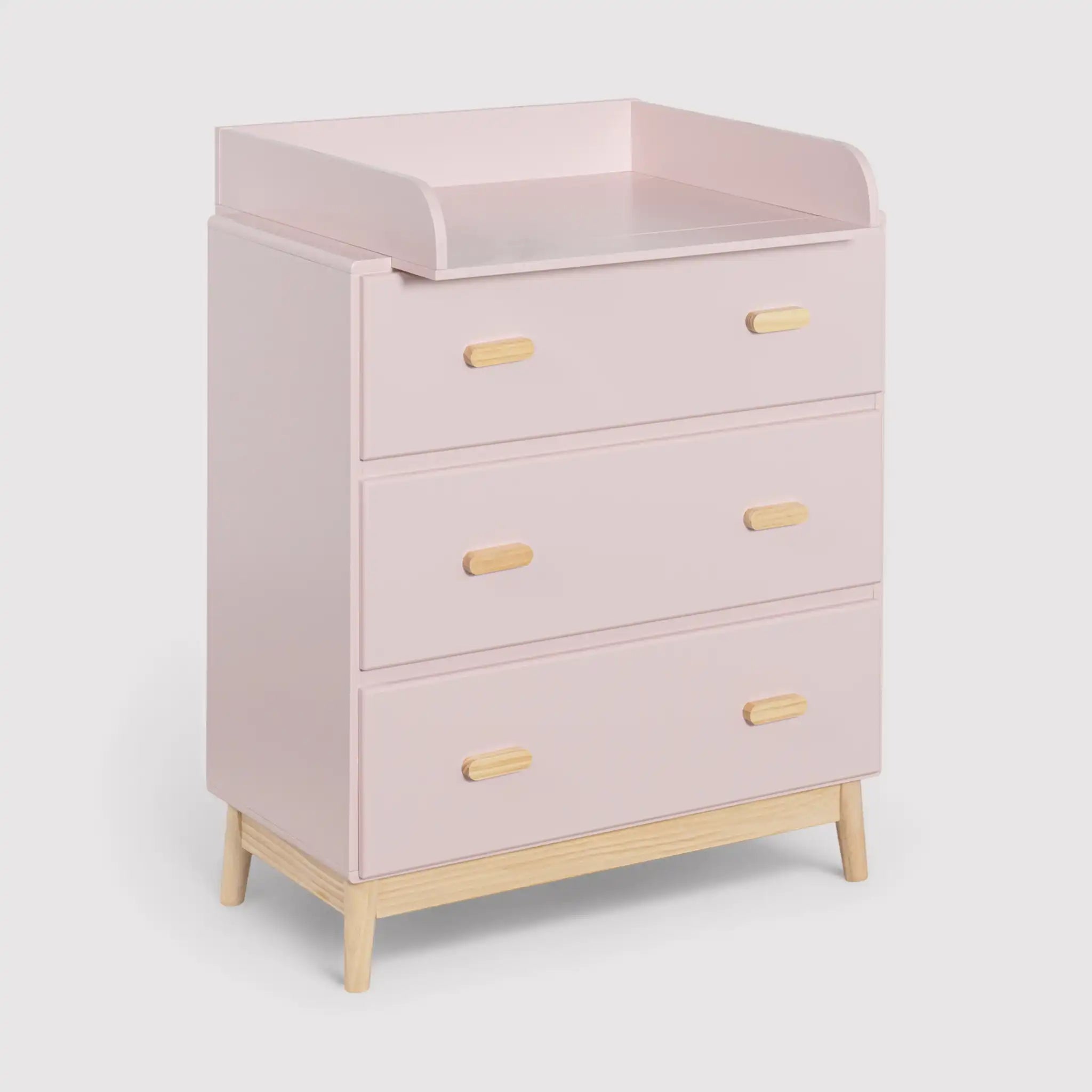 Crossandra - Mobile con vaschetta fasciatoio e 3 cassetti