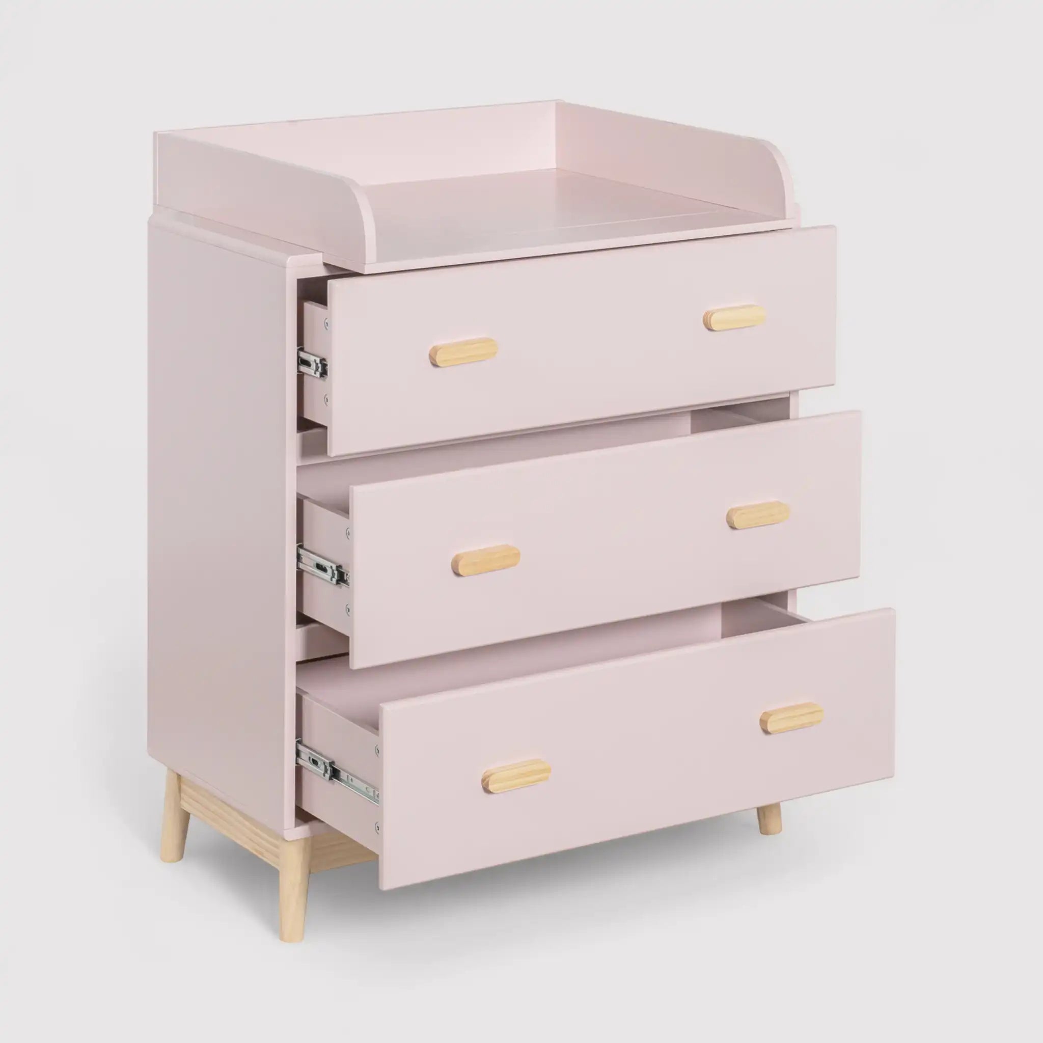 Crossandra - Meuble avec table à langer et 3 tiroirs