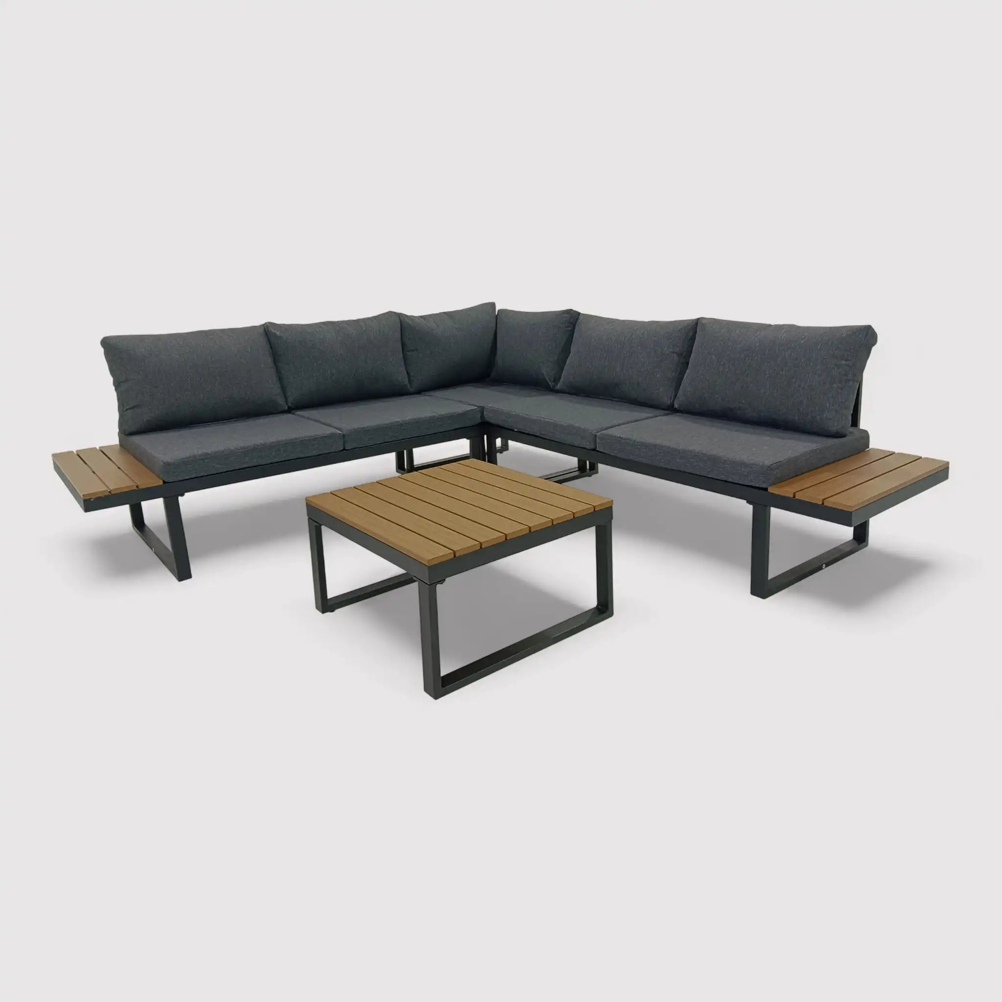 Yama - Gartenlounge mit 2 Sofas und Couchtisch