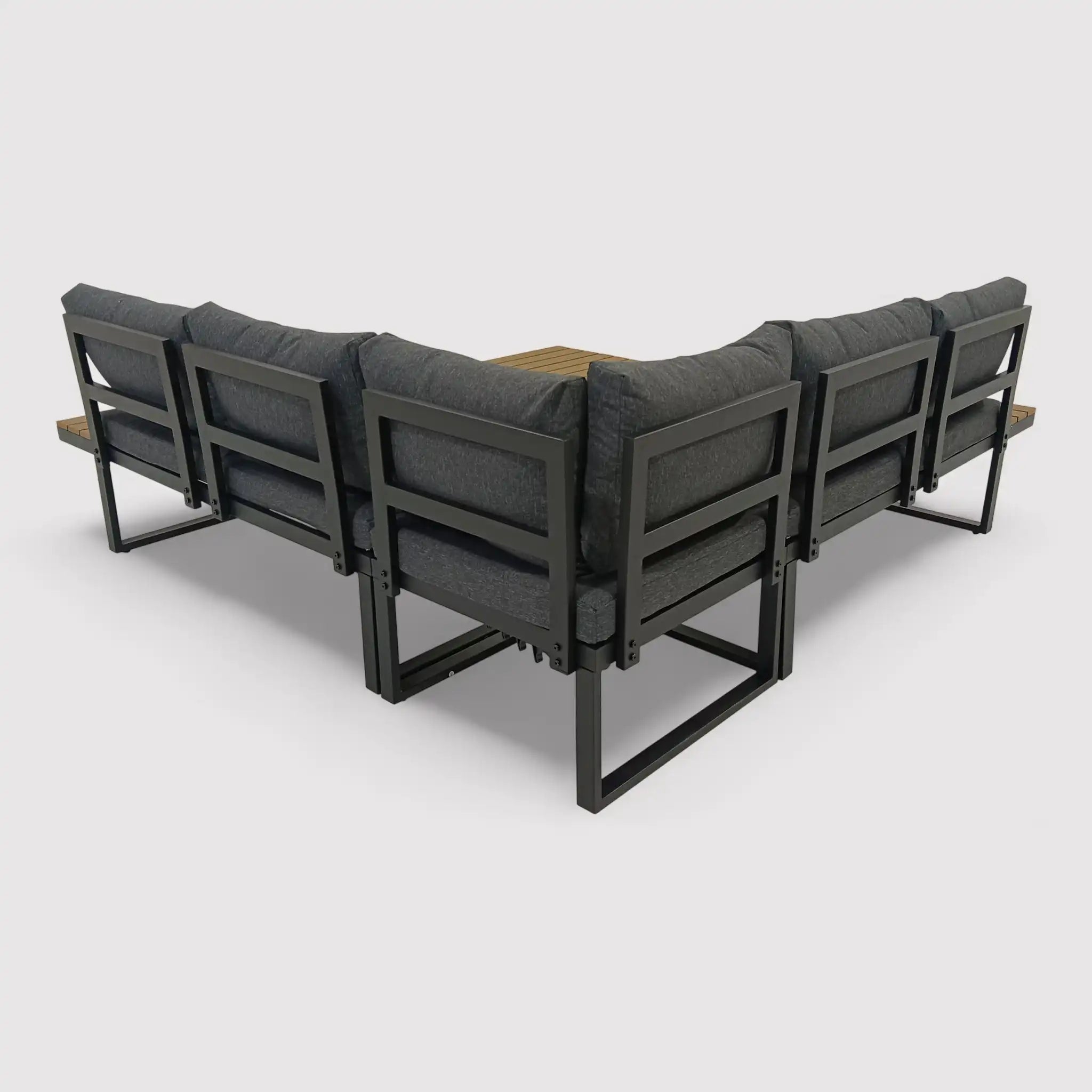 Yama - Gartenlounge mit 2 Sofas und Couchtisch