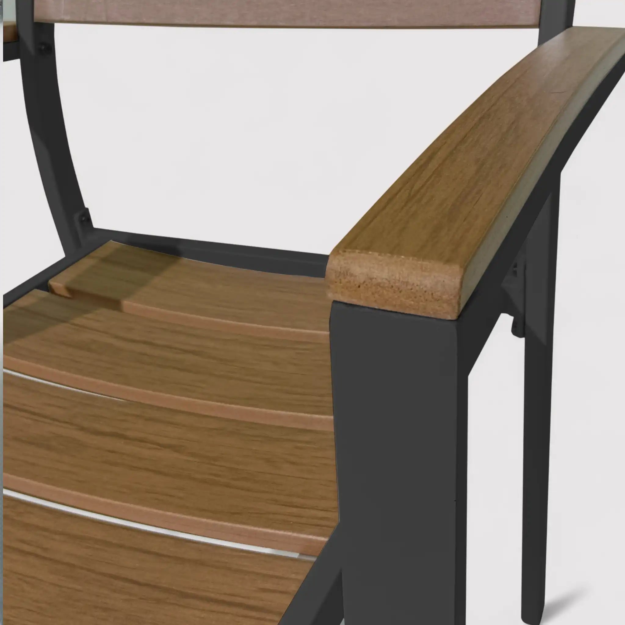 Calden - Set 2 sedie da giardino in stile moderno