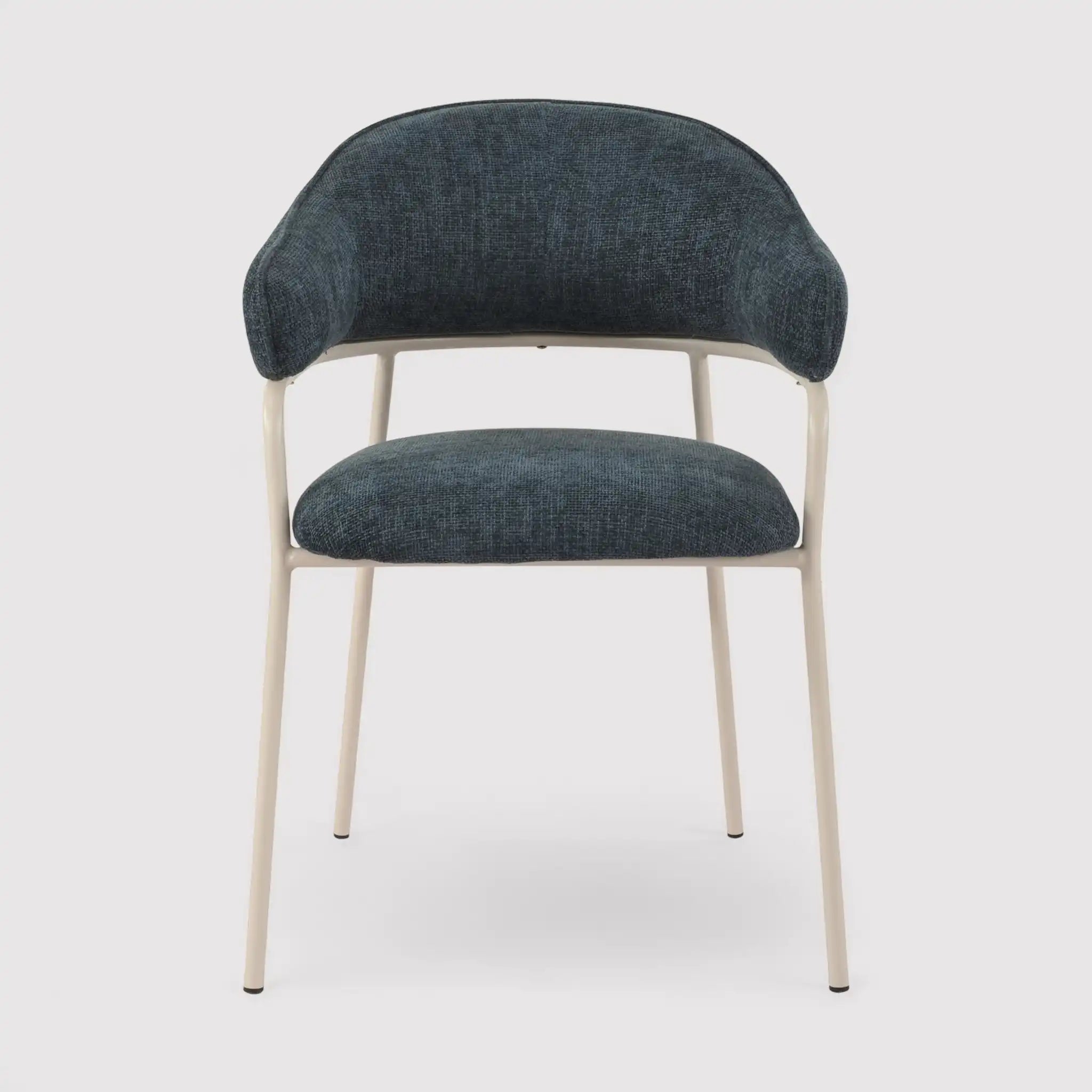 Guanabana - Set 2 sedie design blu petrolio per casa o studio