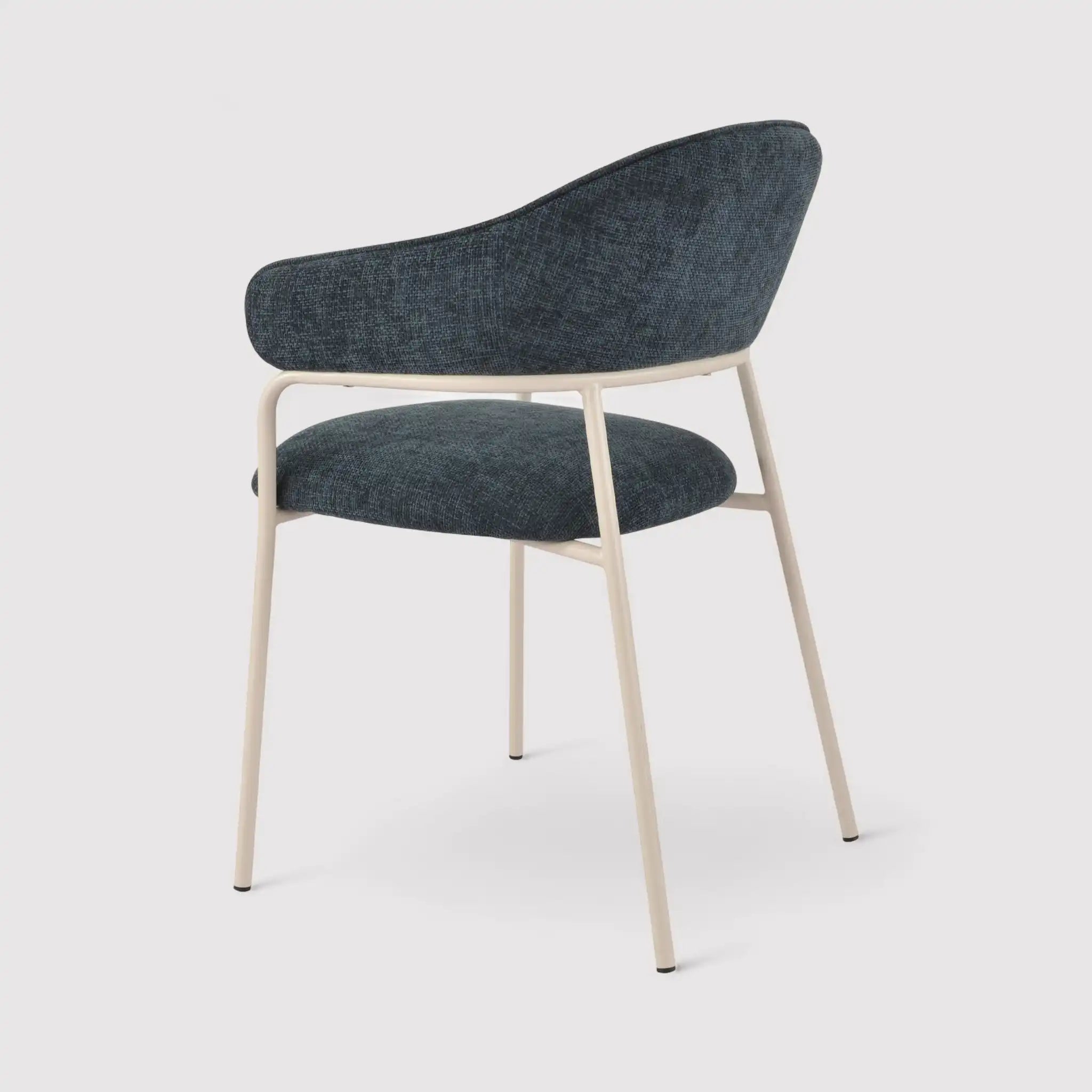 Guanabana - Set 2 sedie design blu petrolio per casa o studio