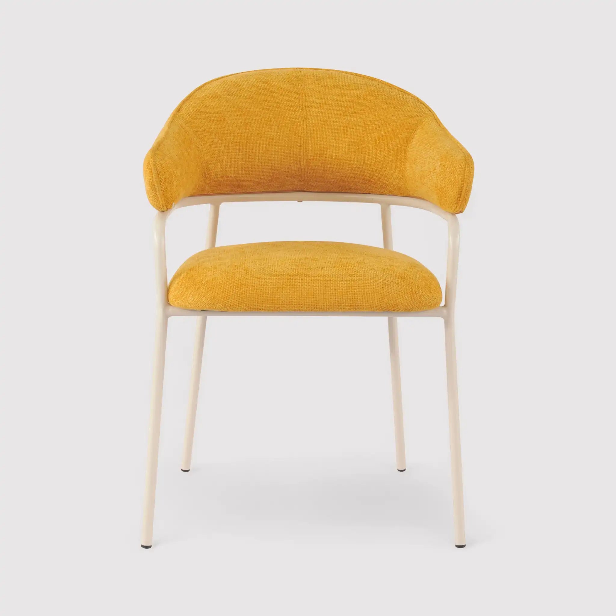 Piesang - Set 2 sedie moderne design color giallo senape