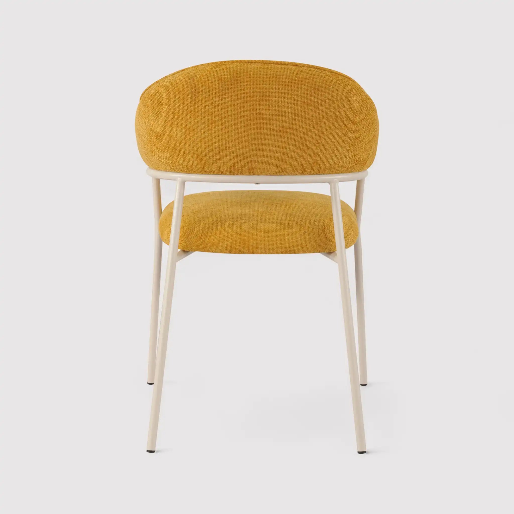 Piesang - Set 2 sedie moderne design color giallo senape