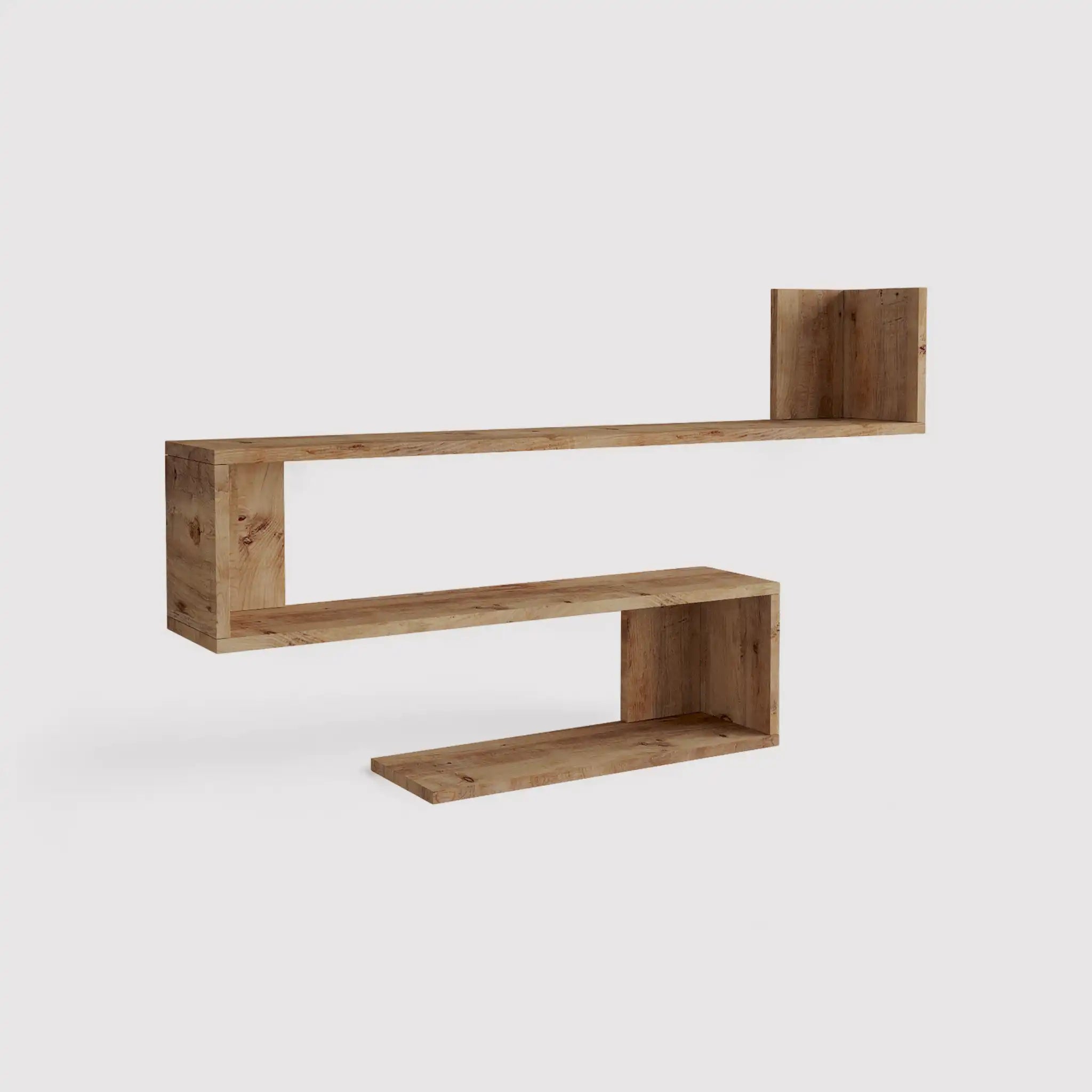 Abura - Mensola moderna di design a zig zag