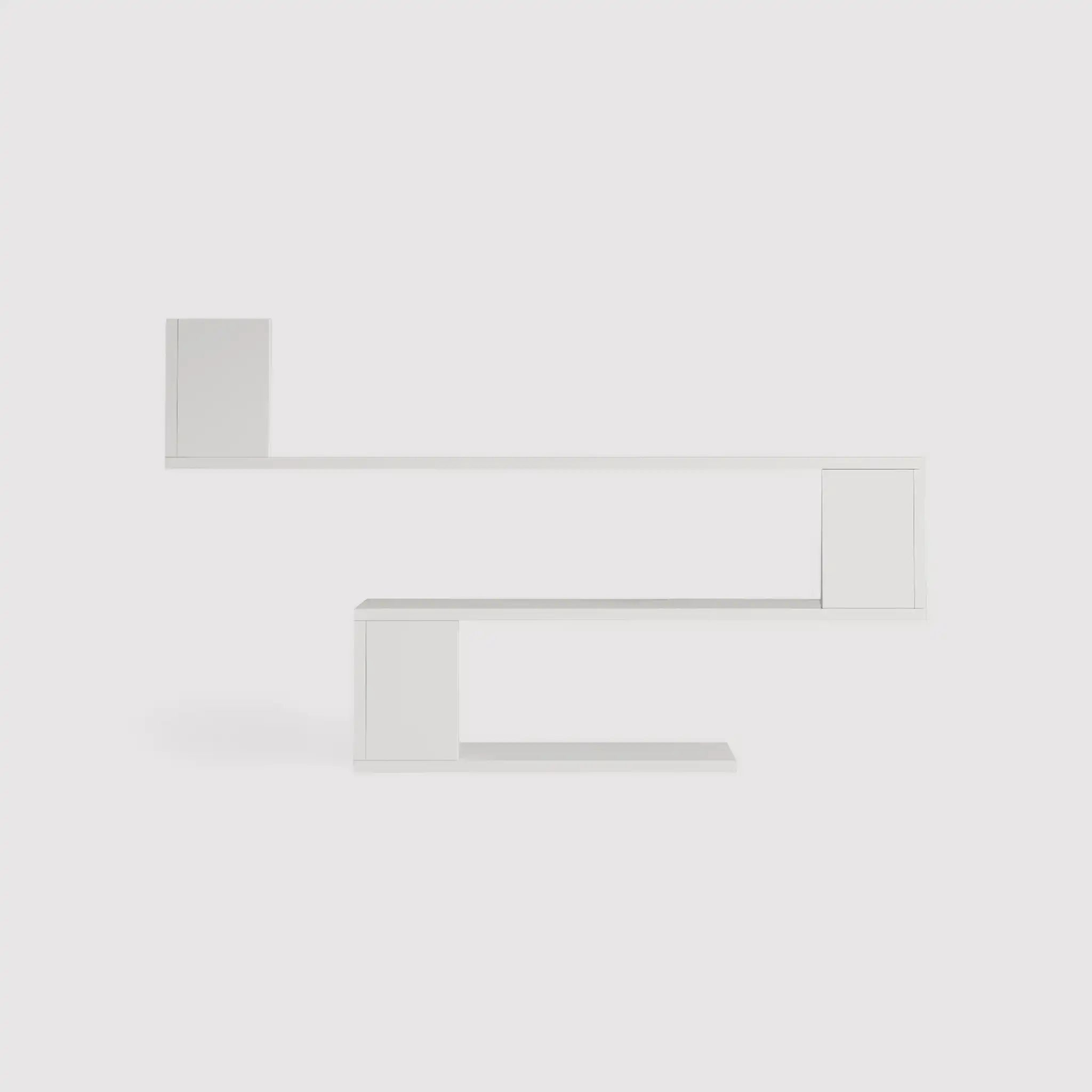 Limba - Scaffale design moderno da parete