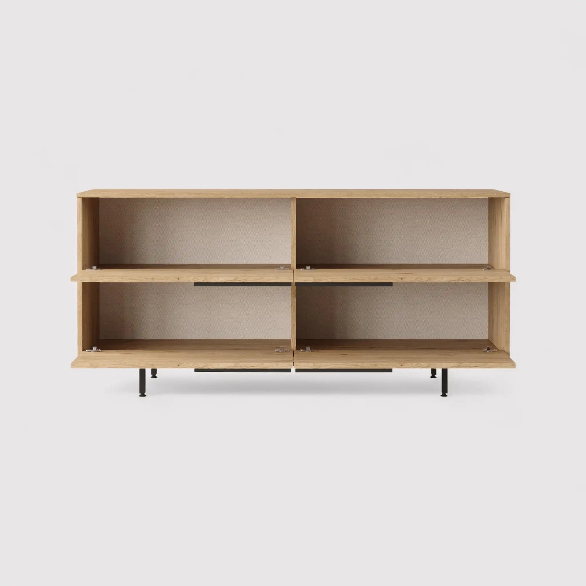 Badam - Modern entrance sideboard with 4 compartments