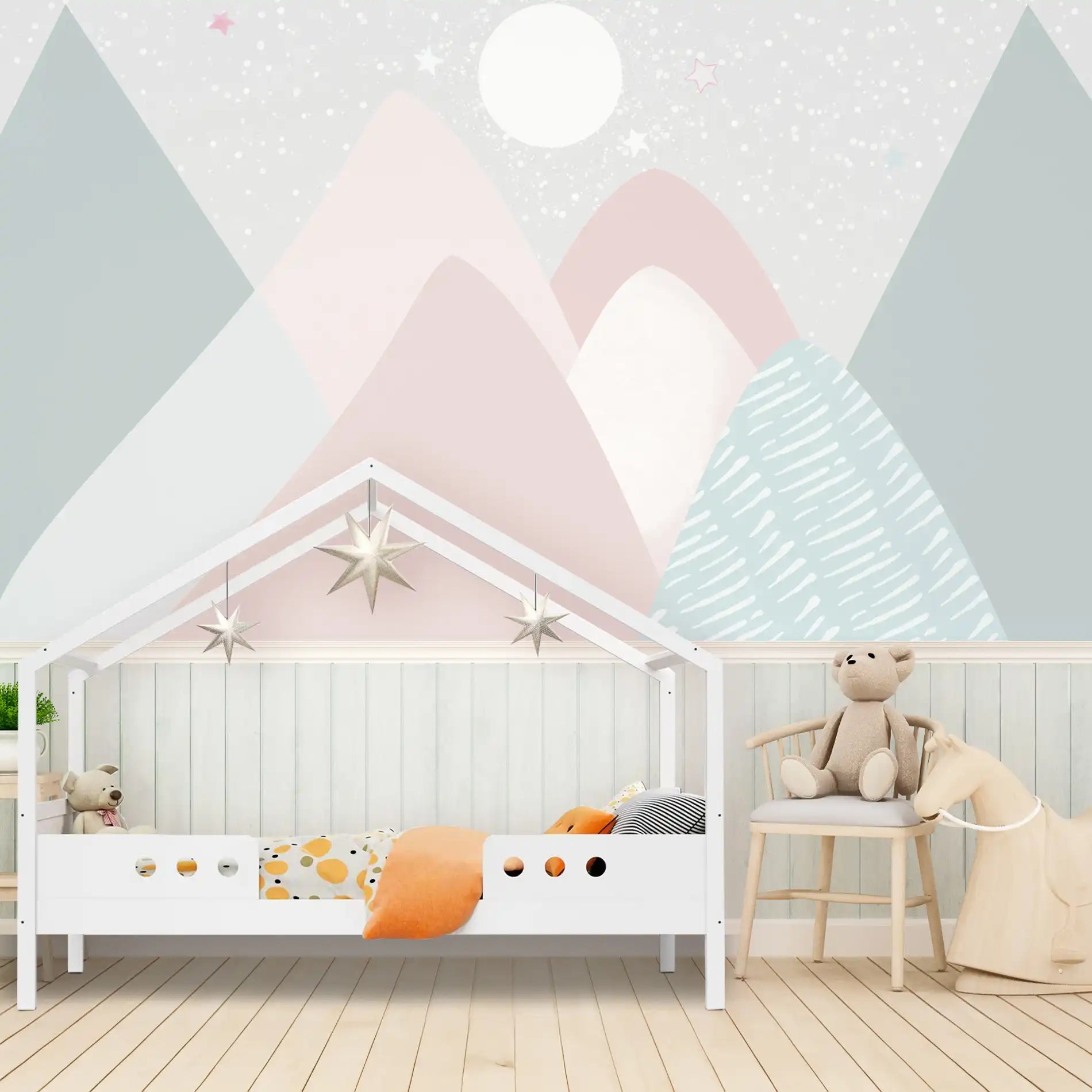 Duhat - Letto montessoriano per bambini a forma di casa