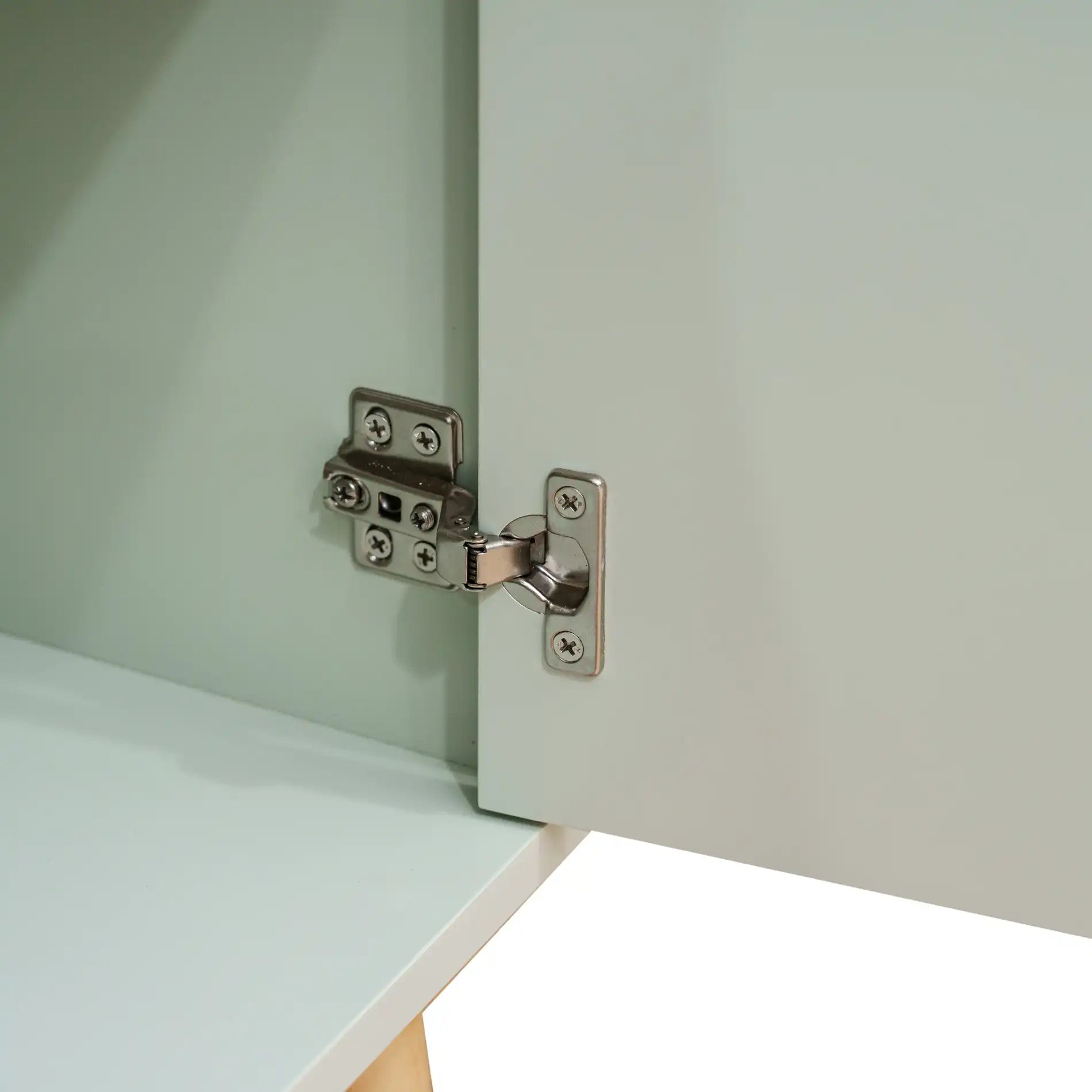 Oroya - Libreria verde per cameretta dei bimbi con 3 ripiani