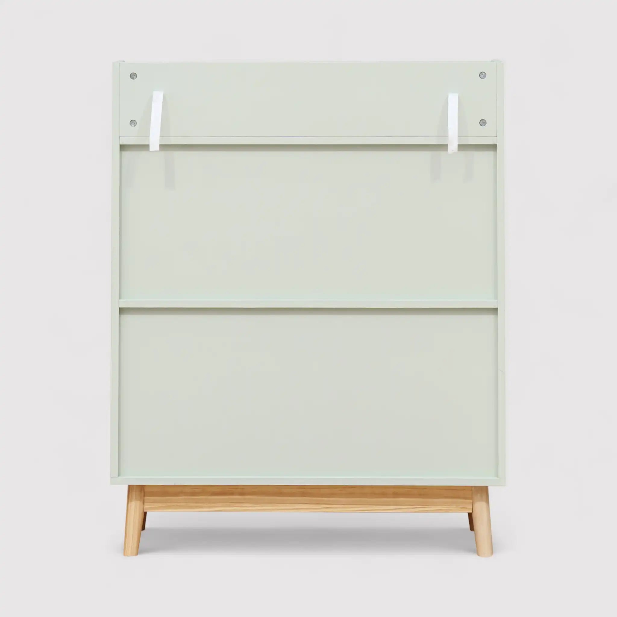 Oroya - Libreria verde per cameretta dei bimbi con 3 ripiani