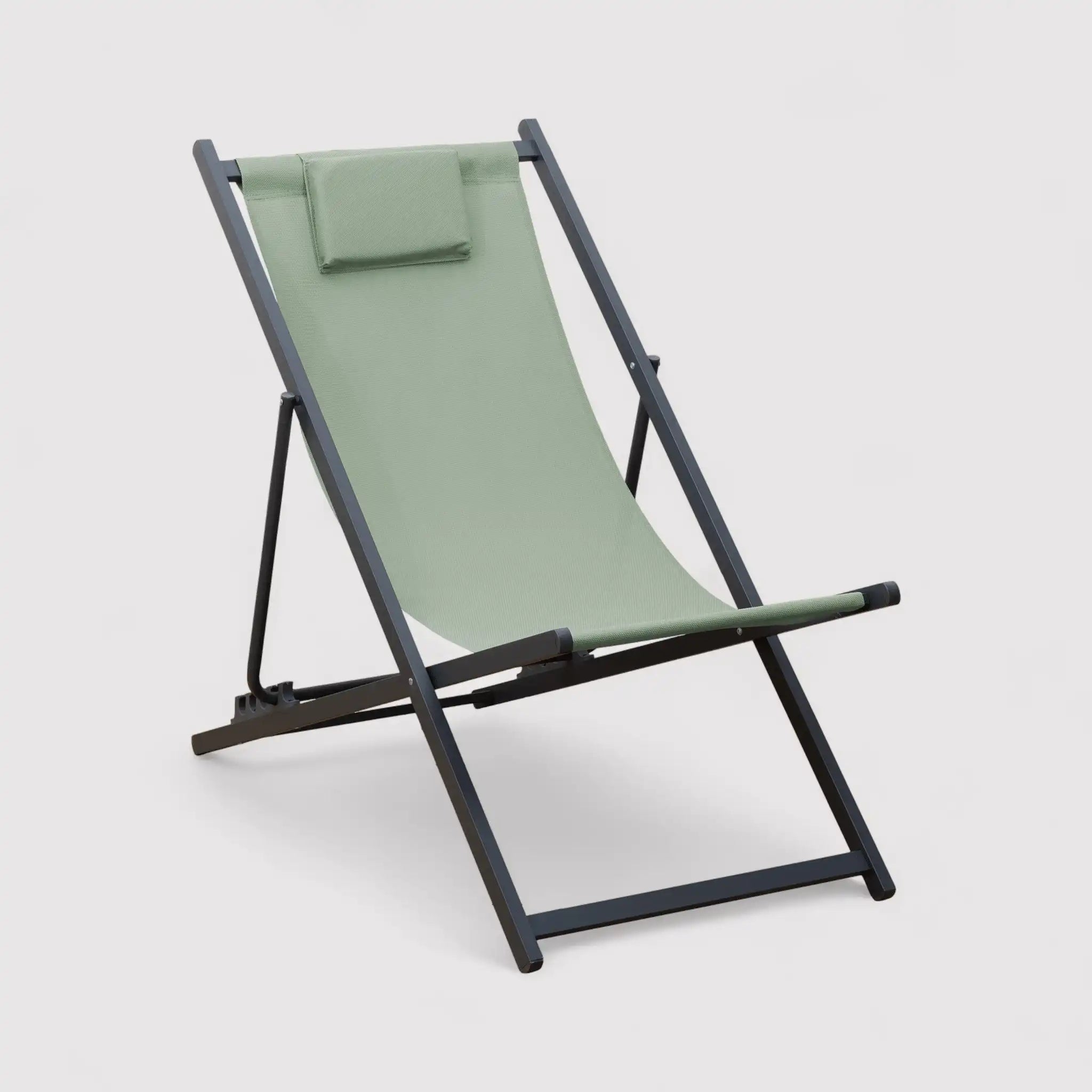 Lokta - Sedia da esterno reclinabile verde