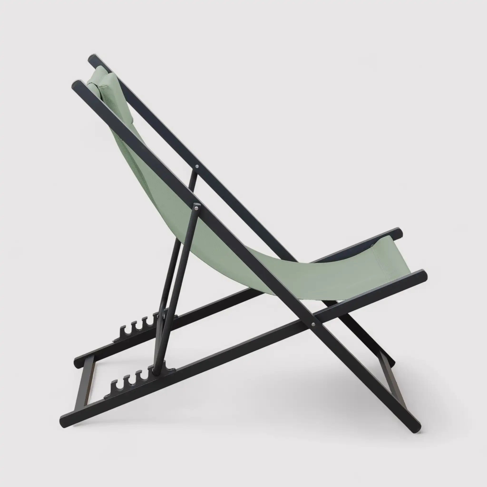 Lokta - Sedia da esterno reclinabile verde