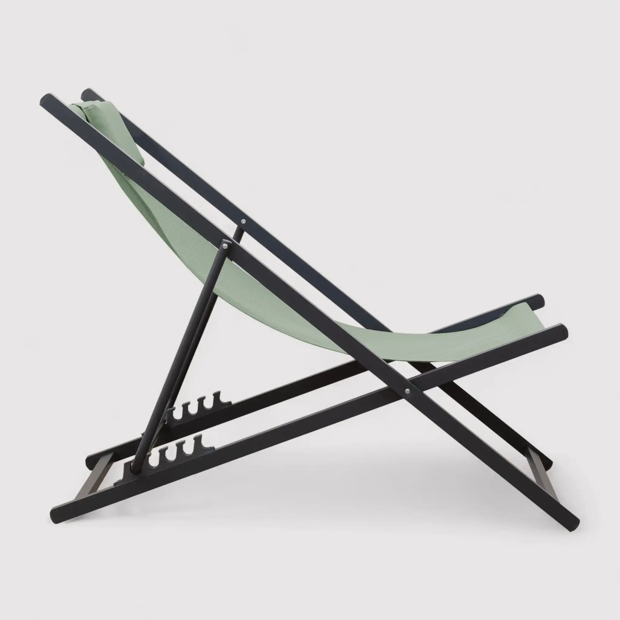 Lokta - Sedia da esterno reclinabile verde