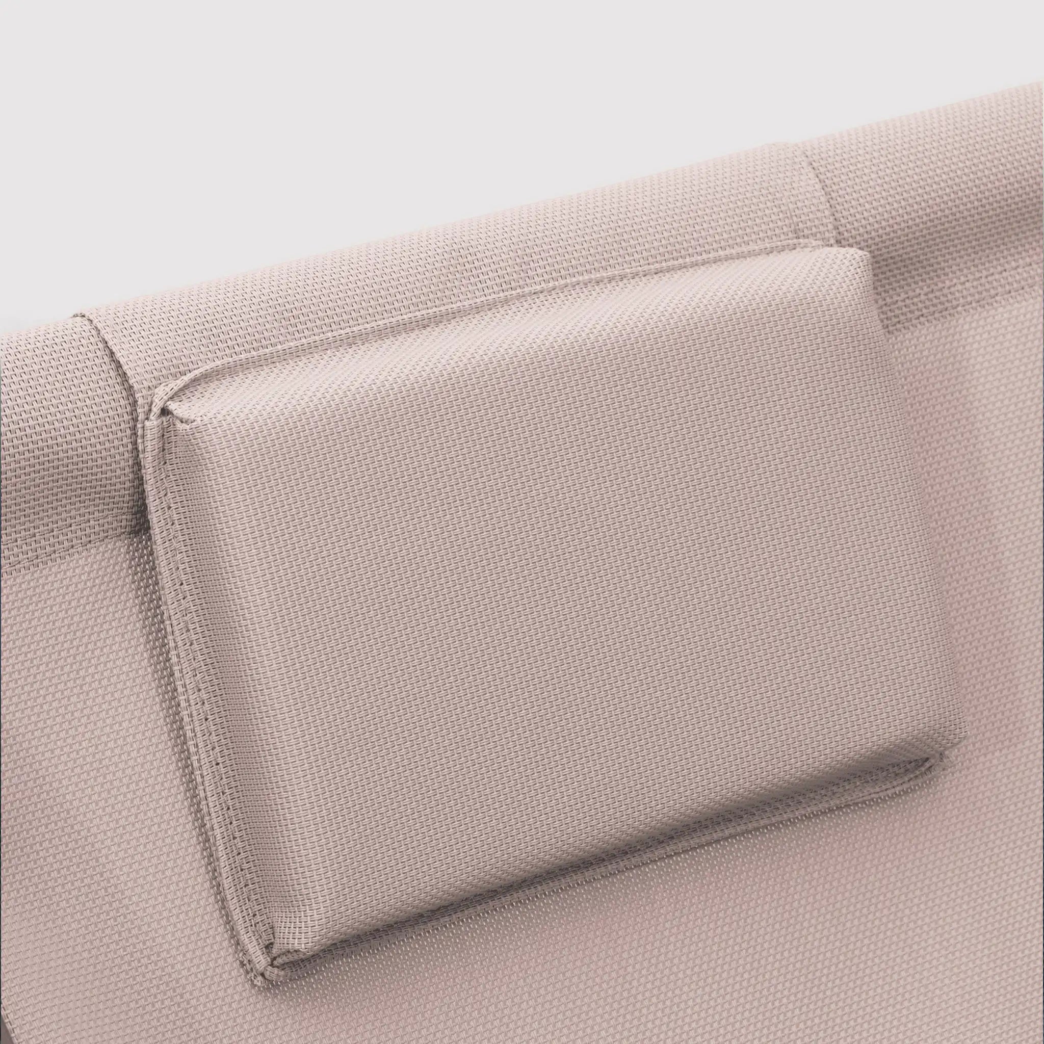 Sarson - Sedia sdraio da campeggio beige reclinabile