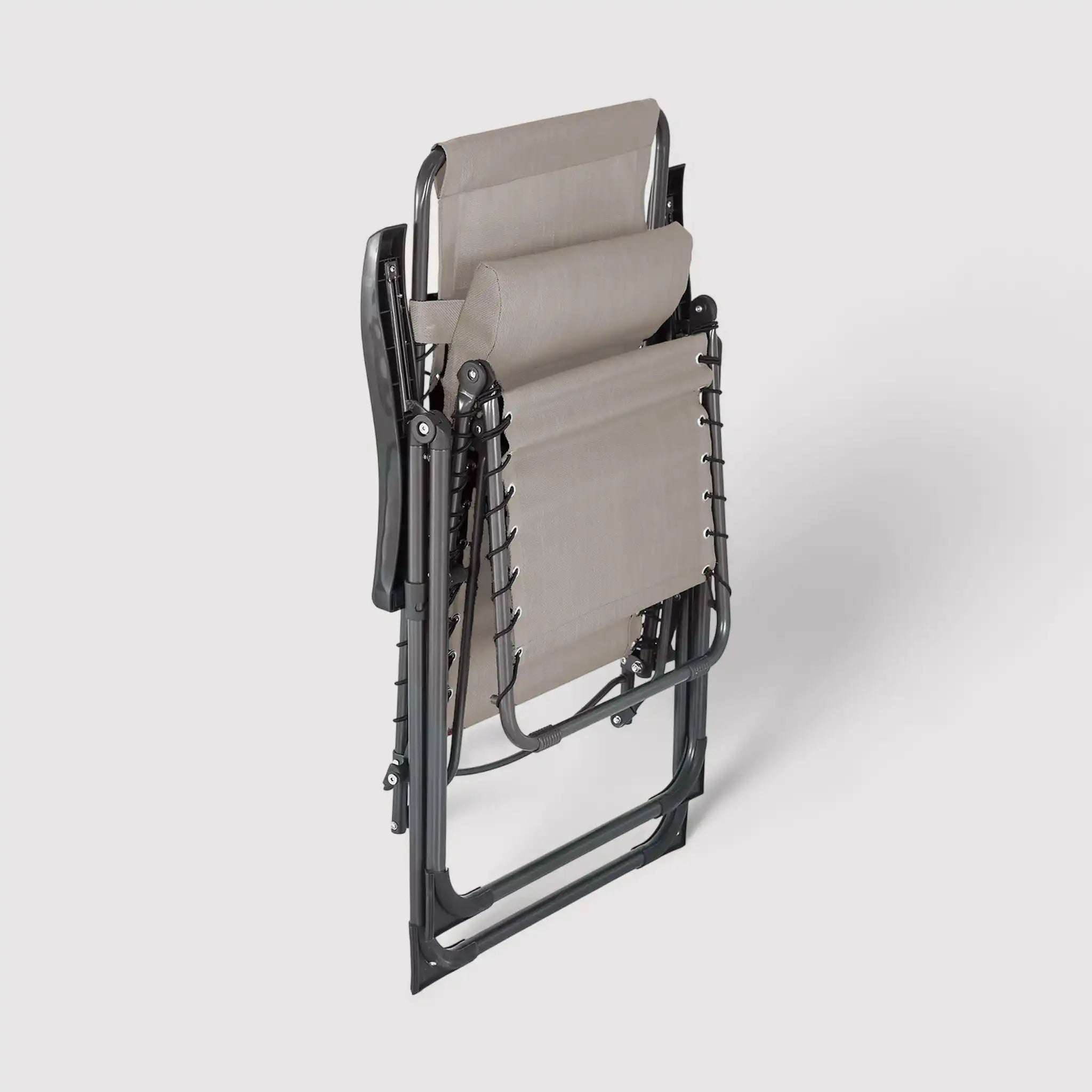 Wollemi - Sedia sdraio a gravità zero beige per esterno