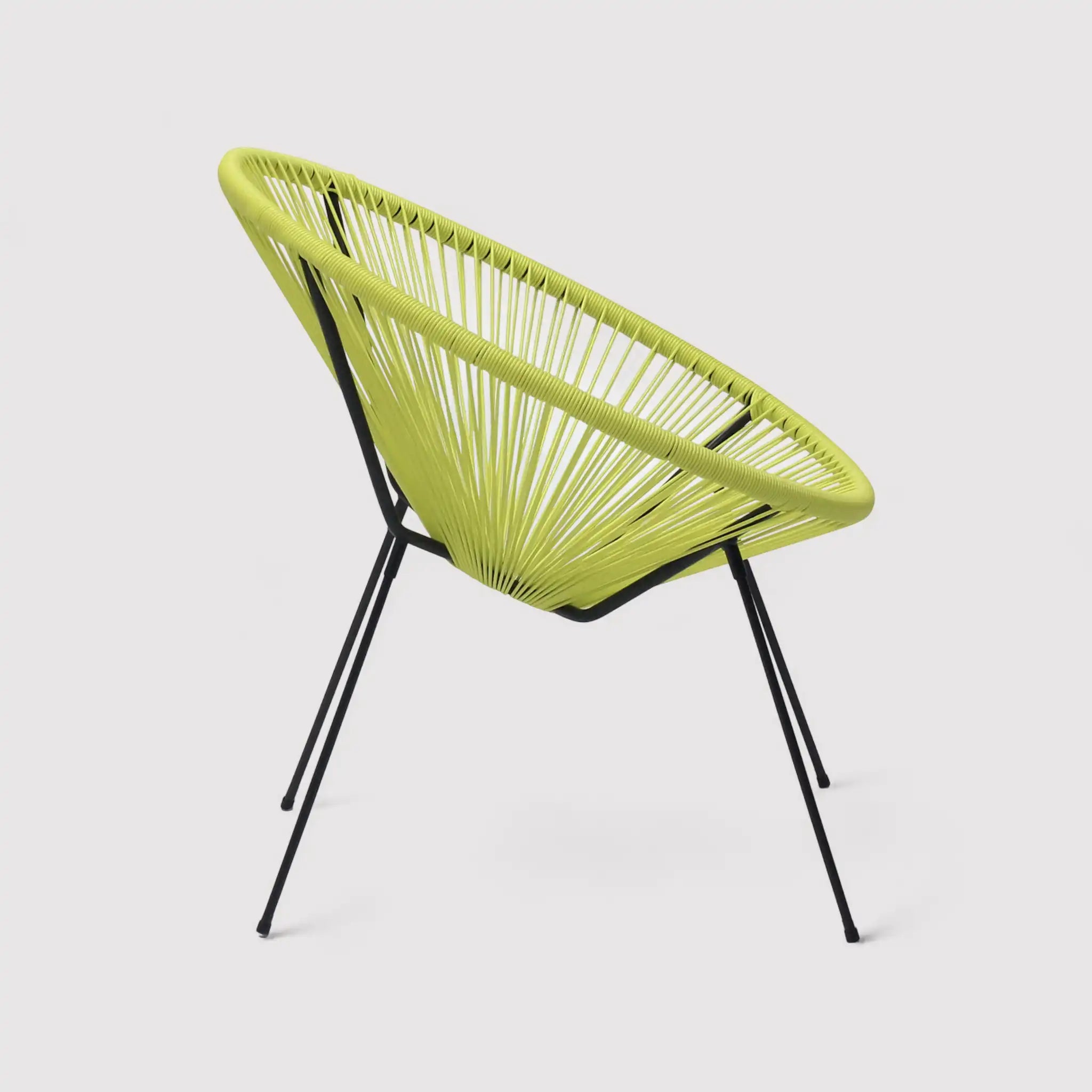 Nakhla - Sedia relax gialla per esterno o casa