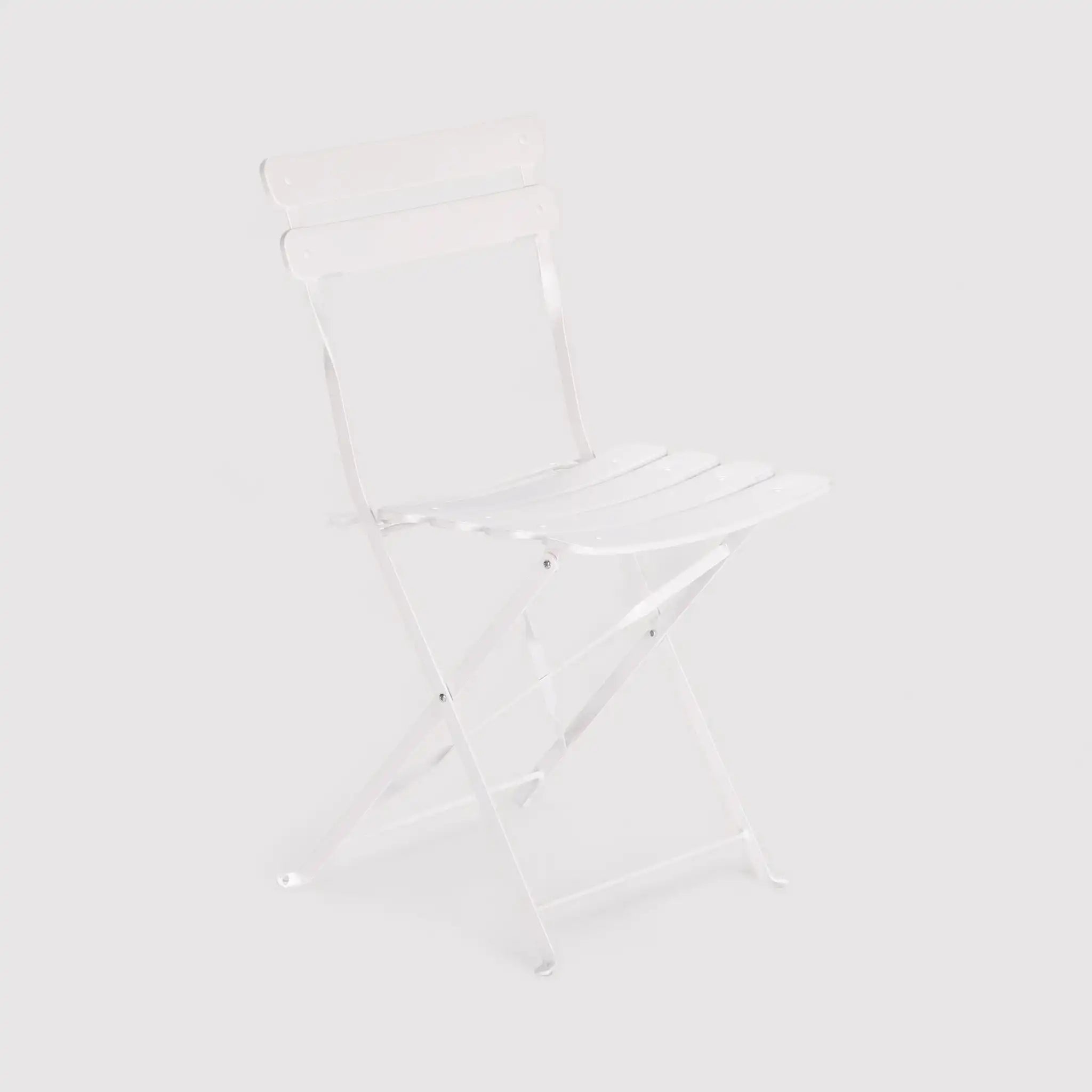 Berenj - Set bistrot bianco per balcone con tavolino e 2 sedie