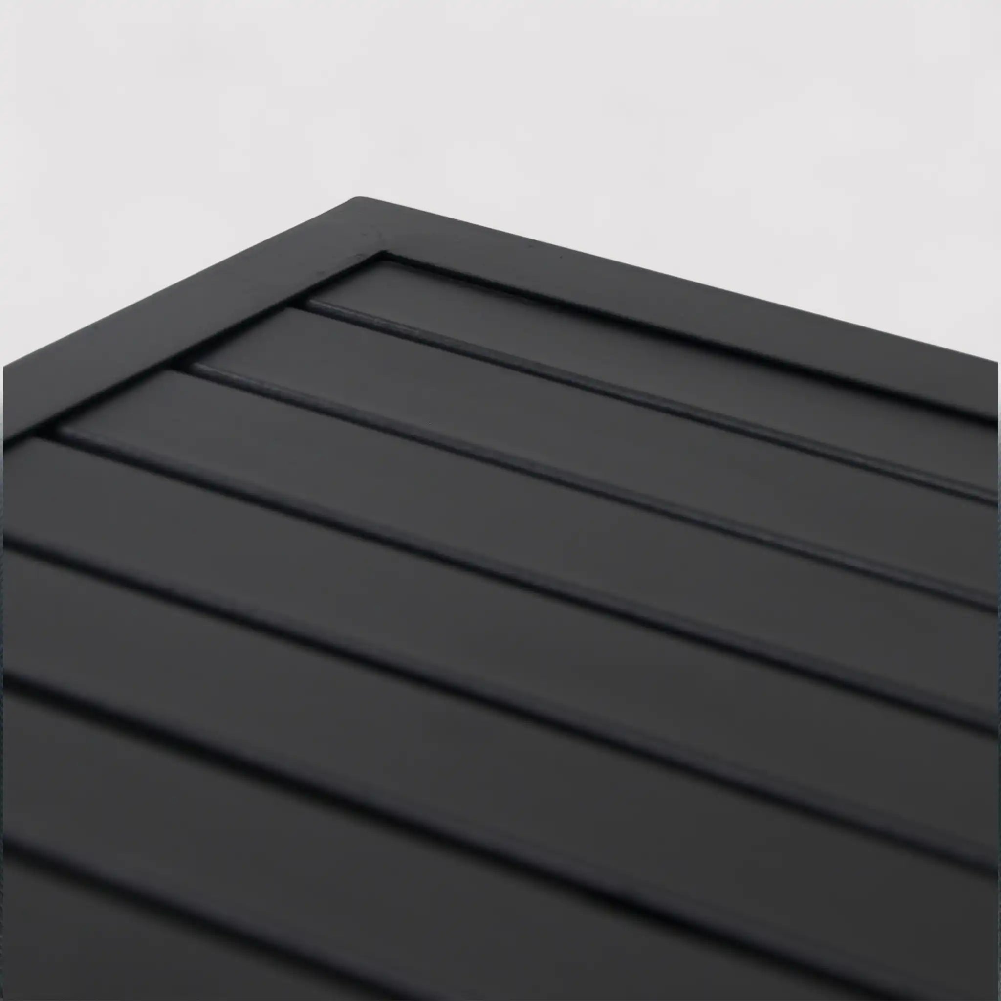 Niangon - Set 2 sedie a dondolo e tavolino da balcone o patio