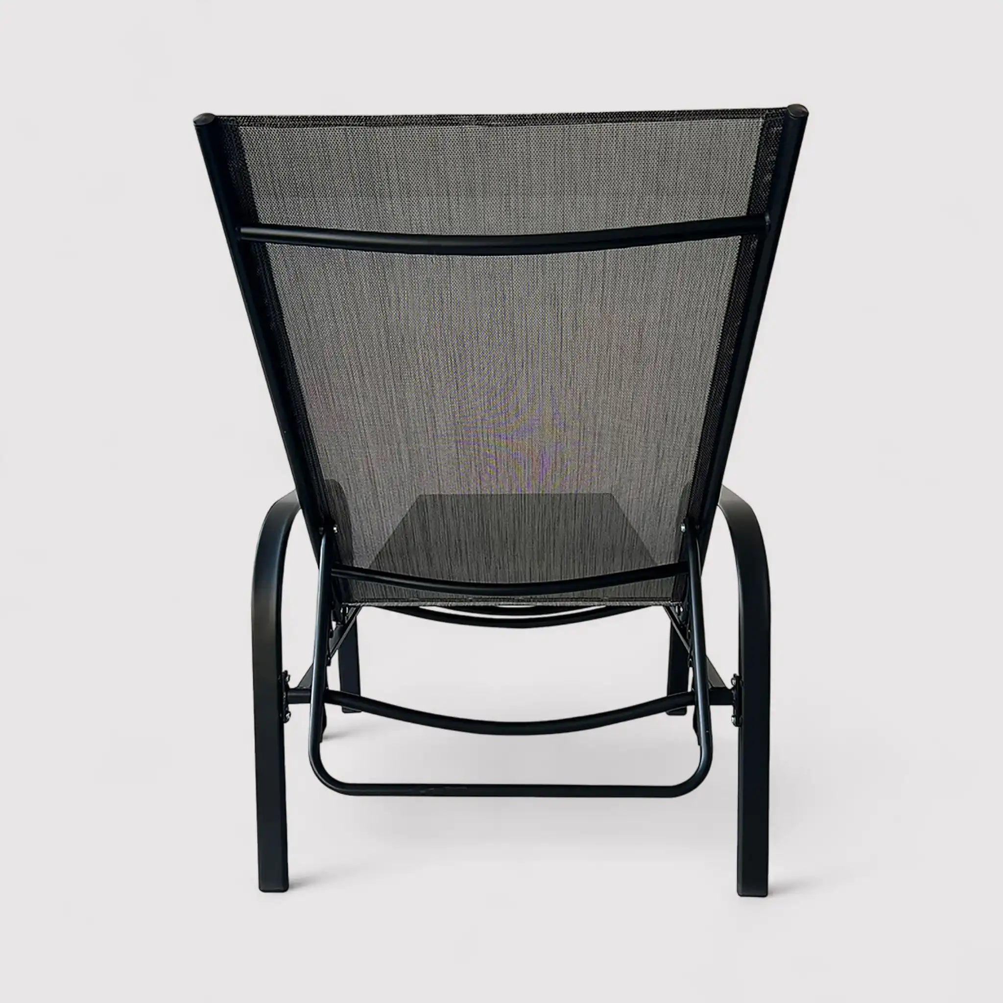 Oriri - Sdraio reclinabile grigio scuro dal design moderno