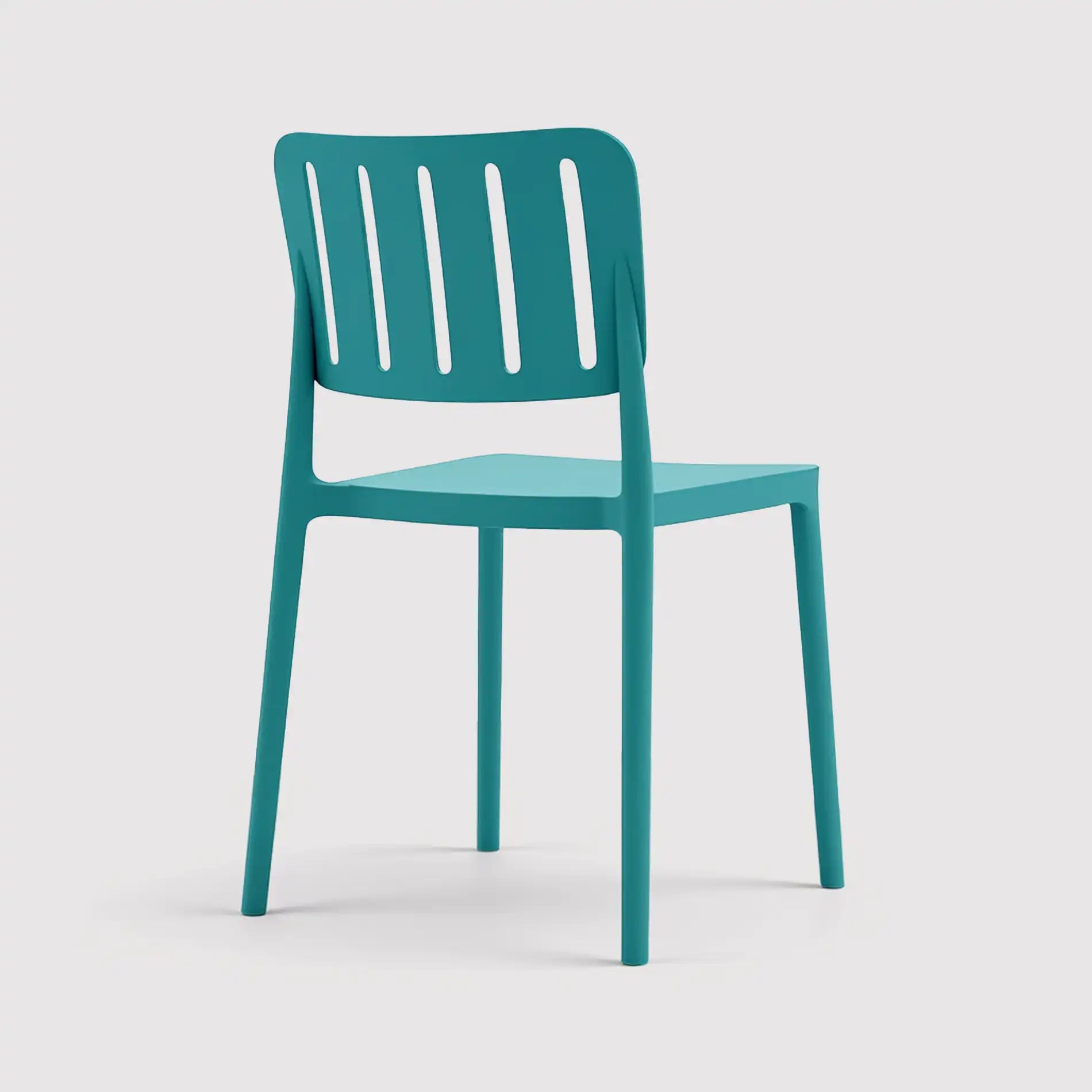 Alawe - Sedia per balcone o giardino color blu petrolio