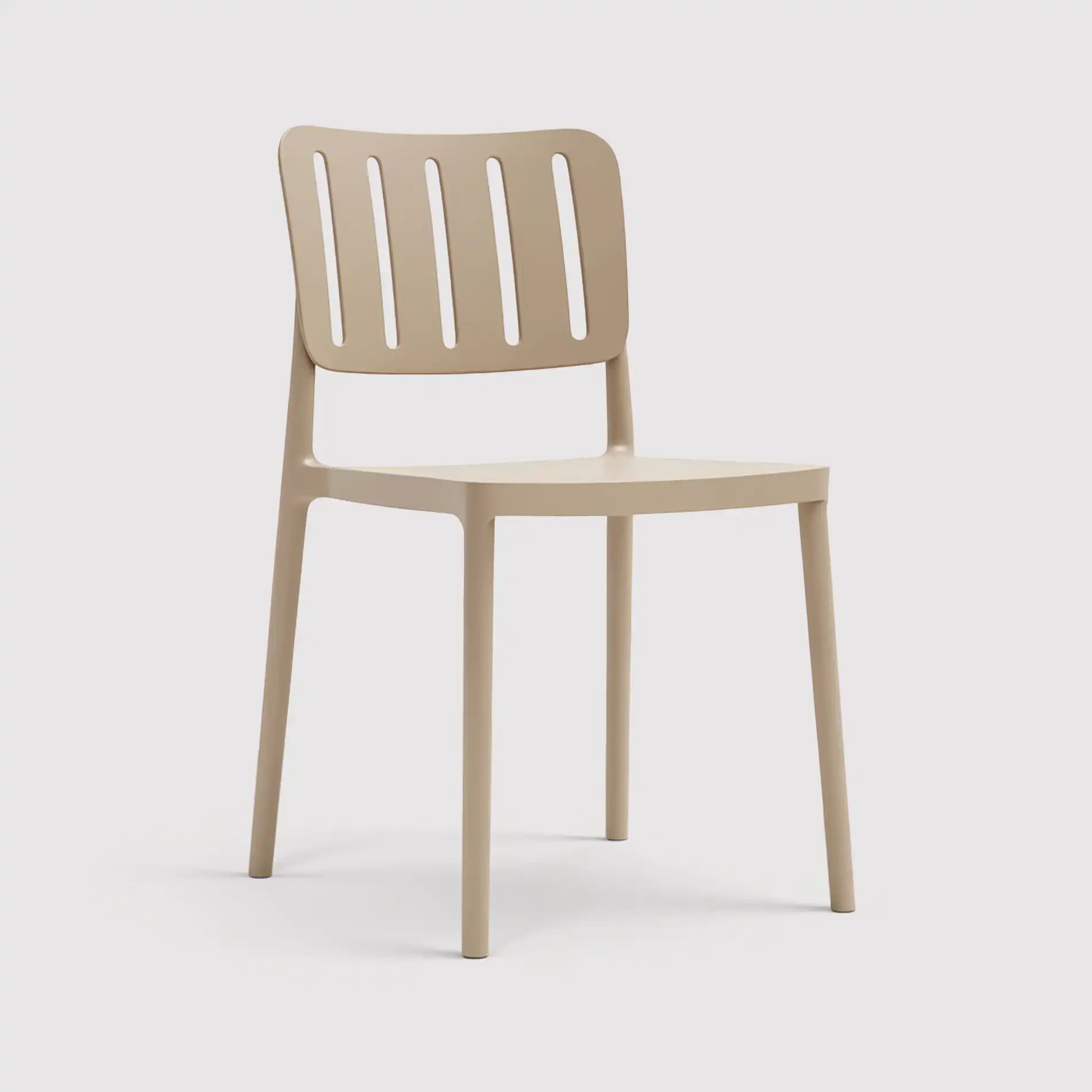 Koiralo - Sedia salvaspazio grigio tortora per casa o giardino