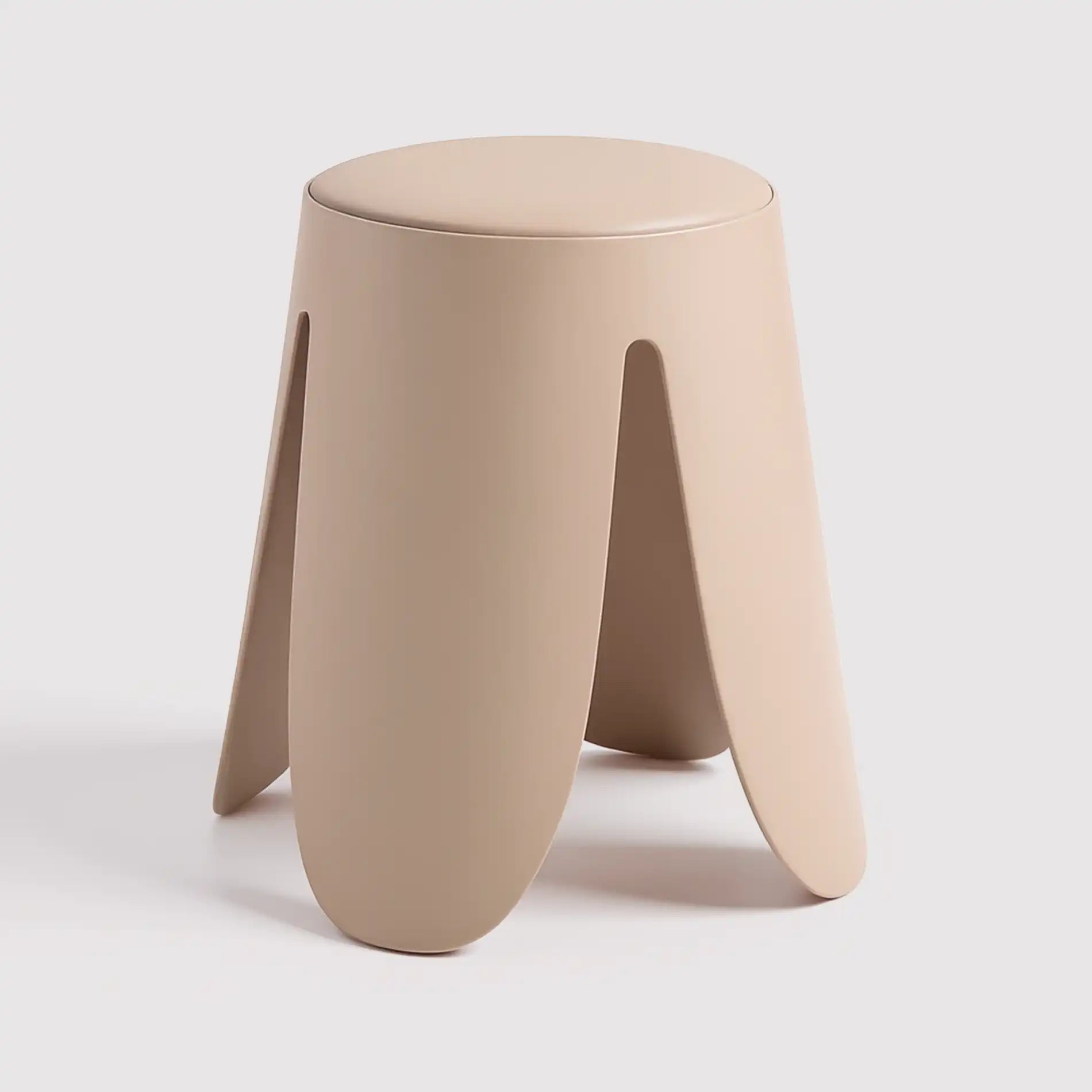 Ambonya - Set 2 sgabelli bassi moderni rosa