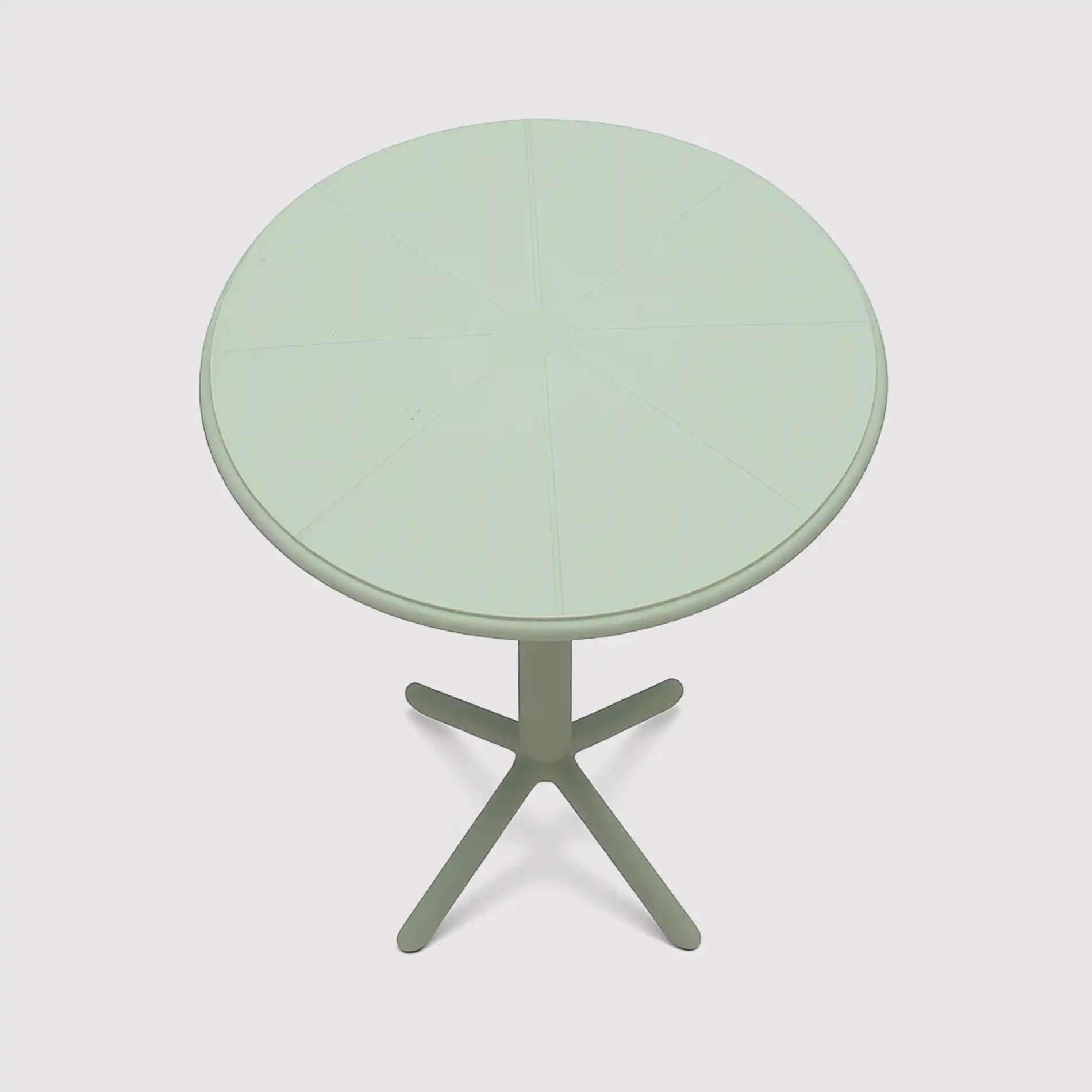 Eliora - Tavolino alto da bar verde chiaro per esterno o interno