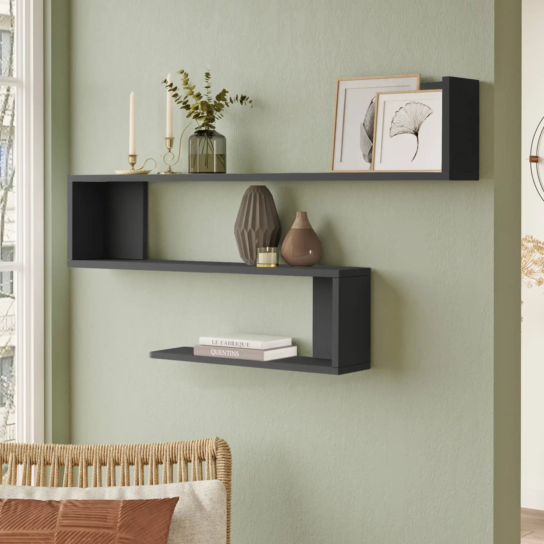 Doye - Mensola a muro design per libri o soprammobili