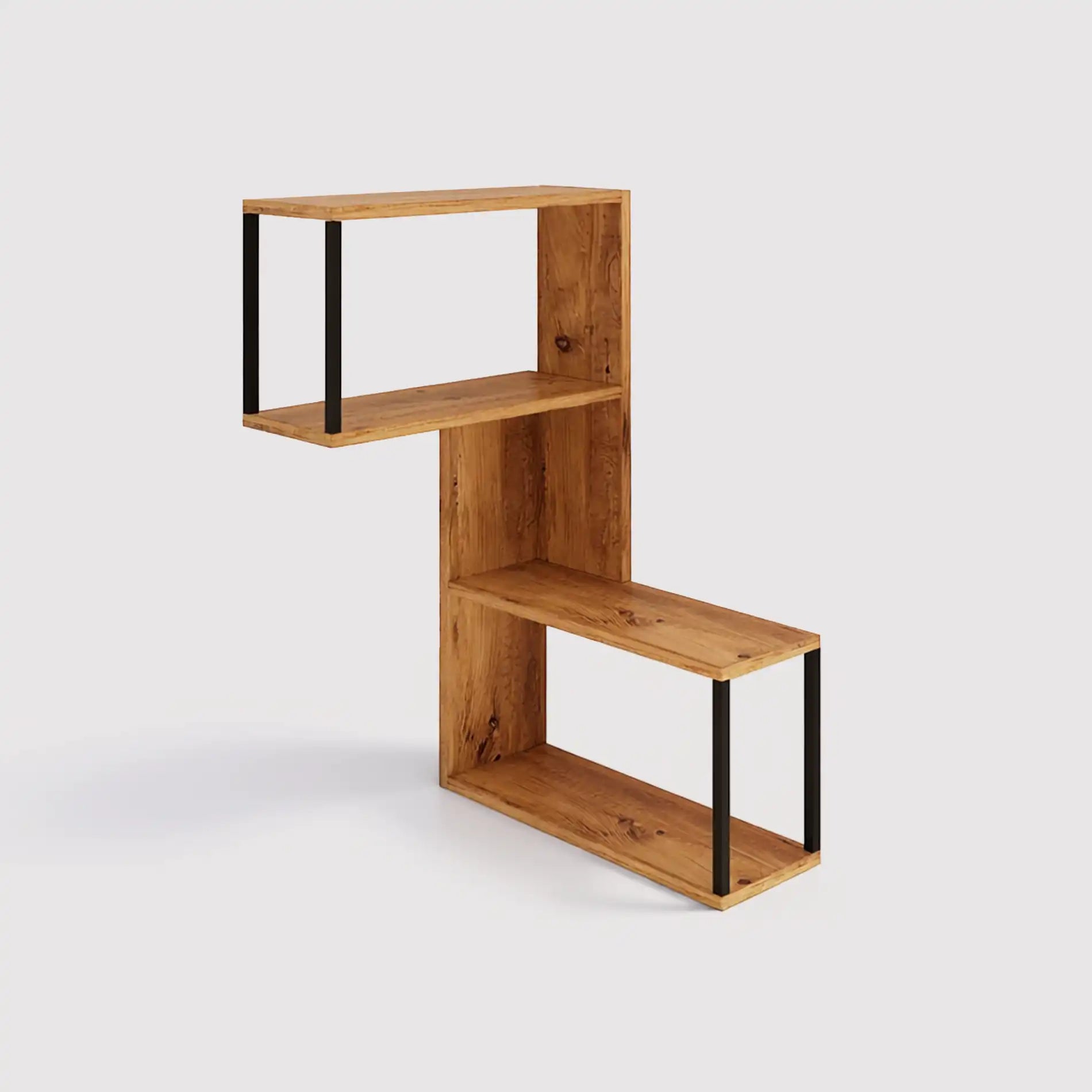 Jepang - Mensola angolare da parete in stile moderno