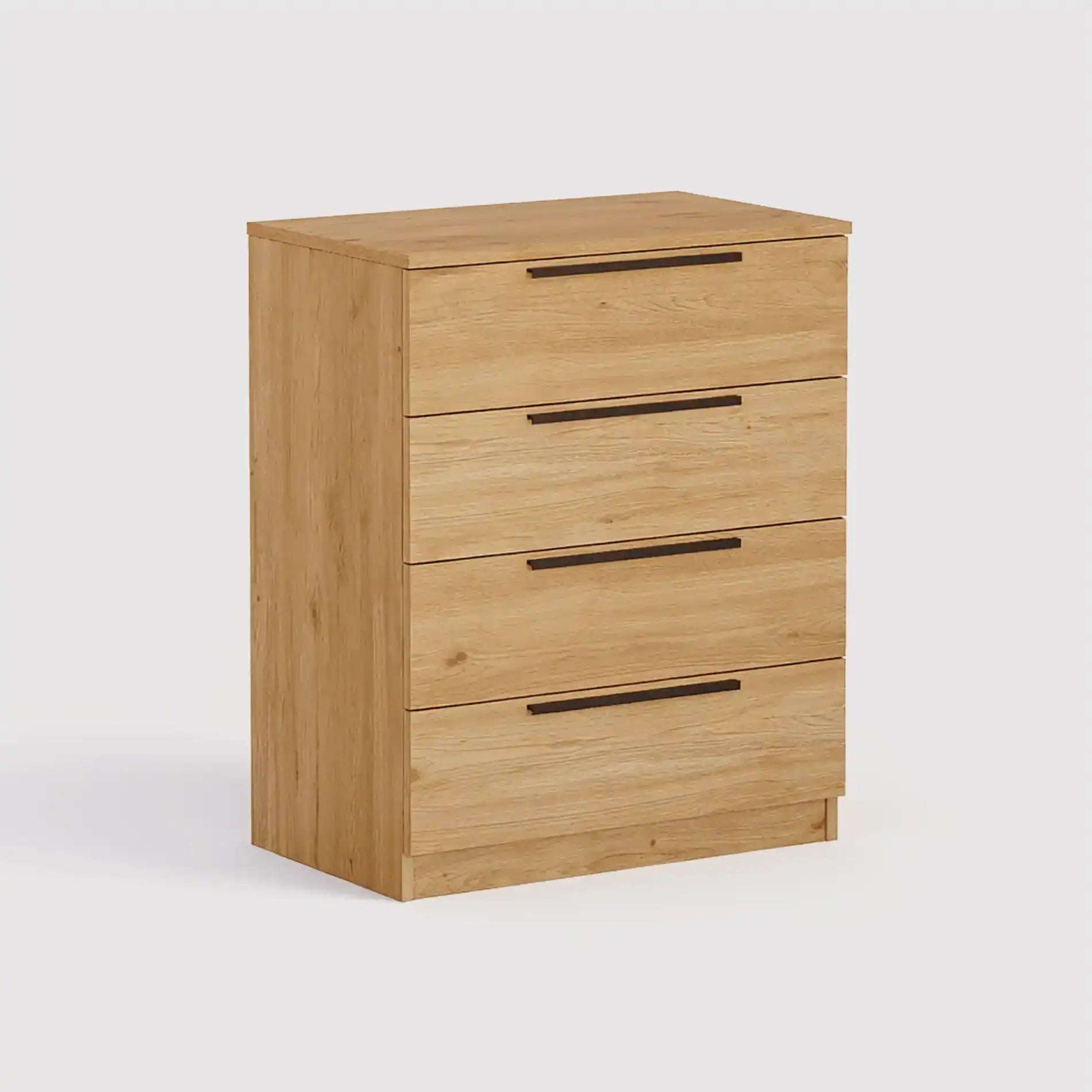 Aoki - Cassettiera compatta moderna con 4 cassetti