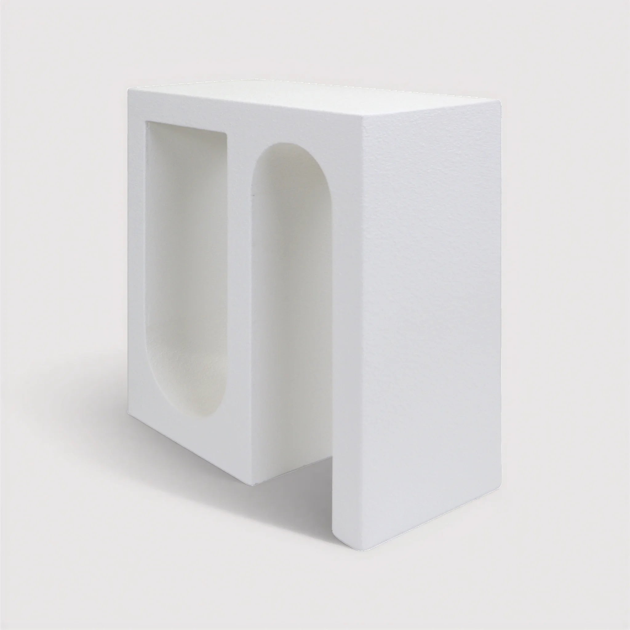 Linnea – Modern White MDF Bedside Table