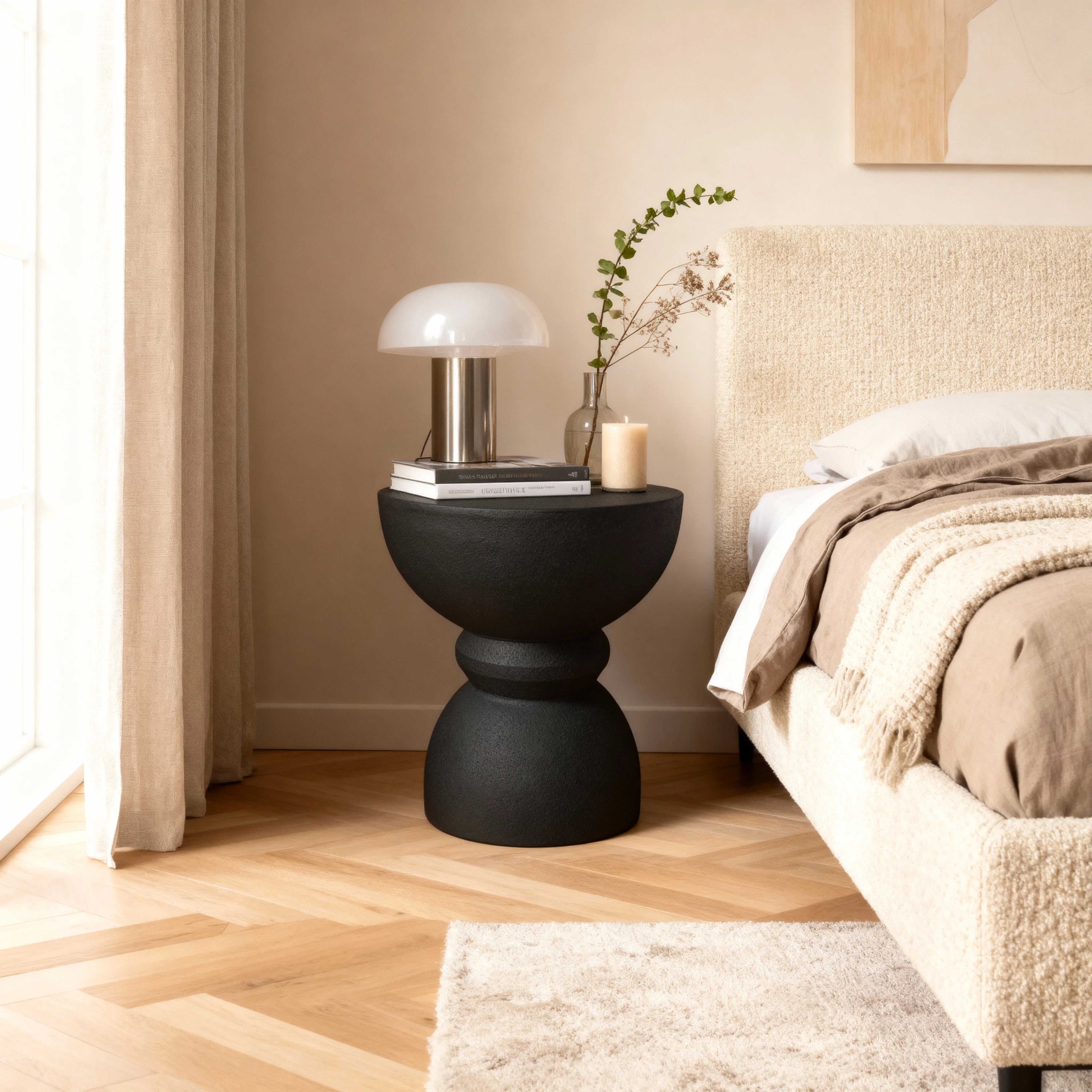 Basalt - Coffee Table Black Modern Style