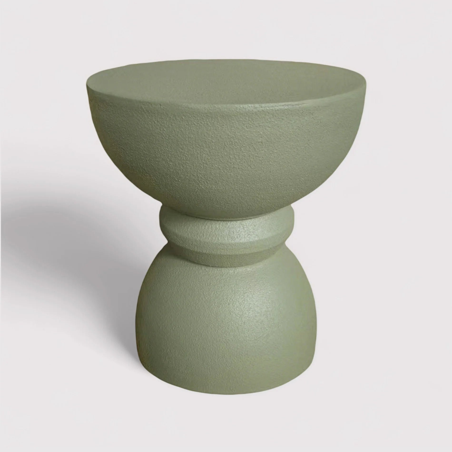 Serpentine - Mesa auxiliar de sofá Verde Estilo moderno