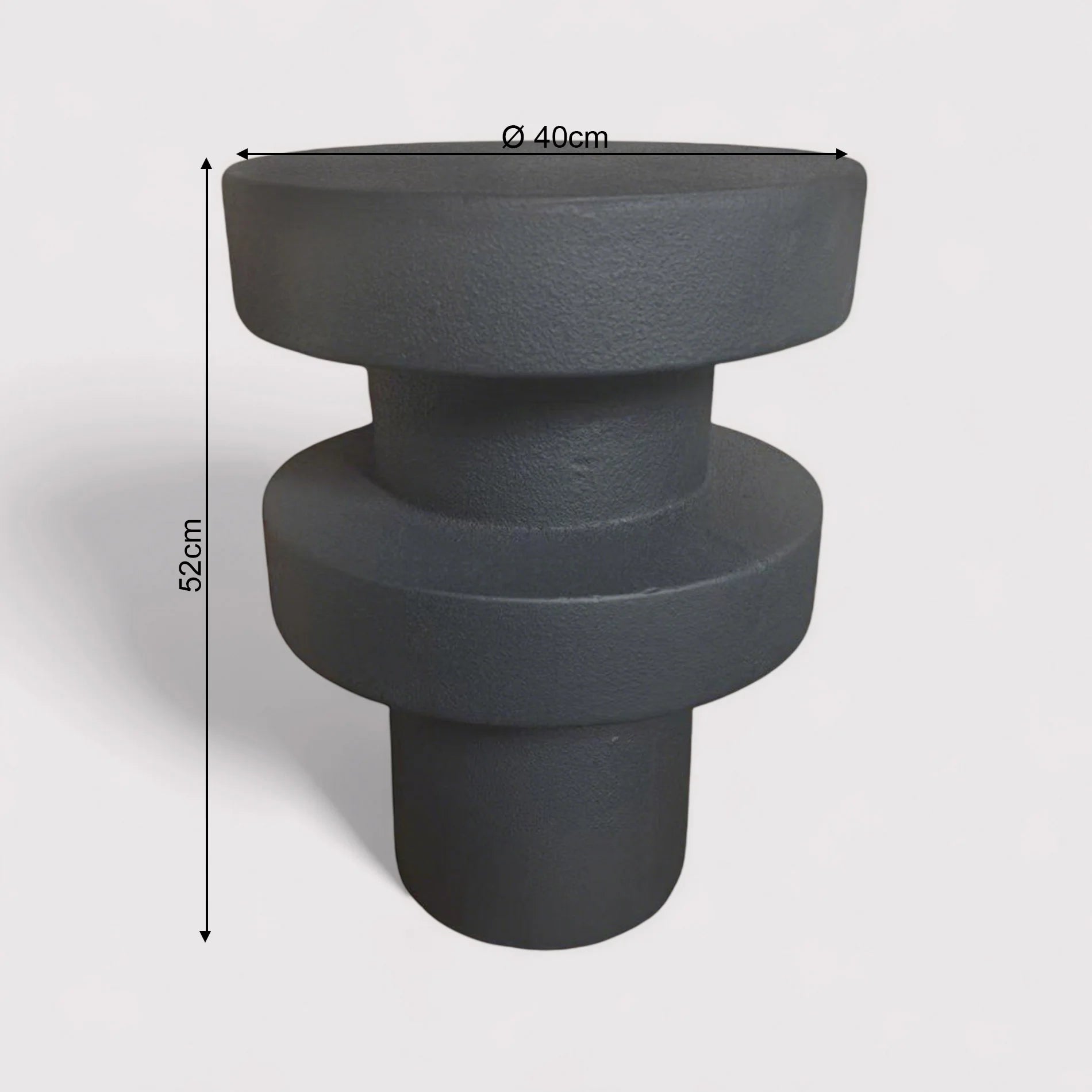 Basen - Coffee Table Black Modern Style