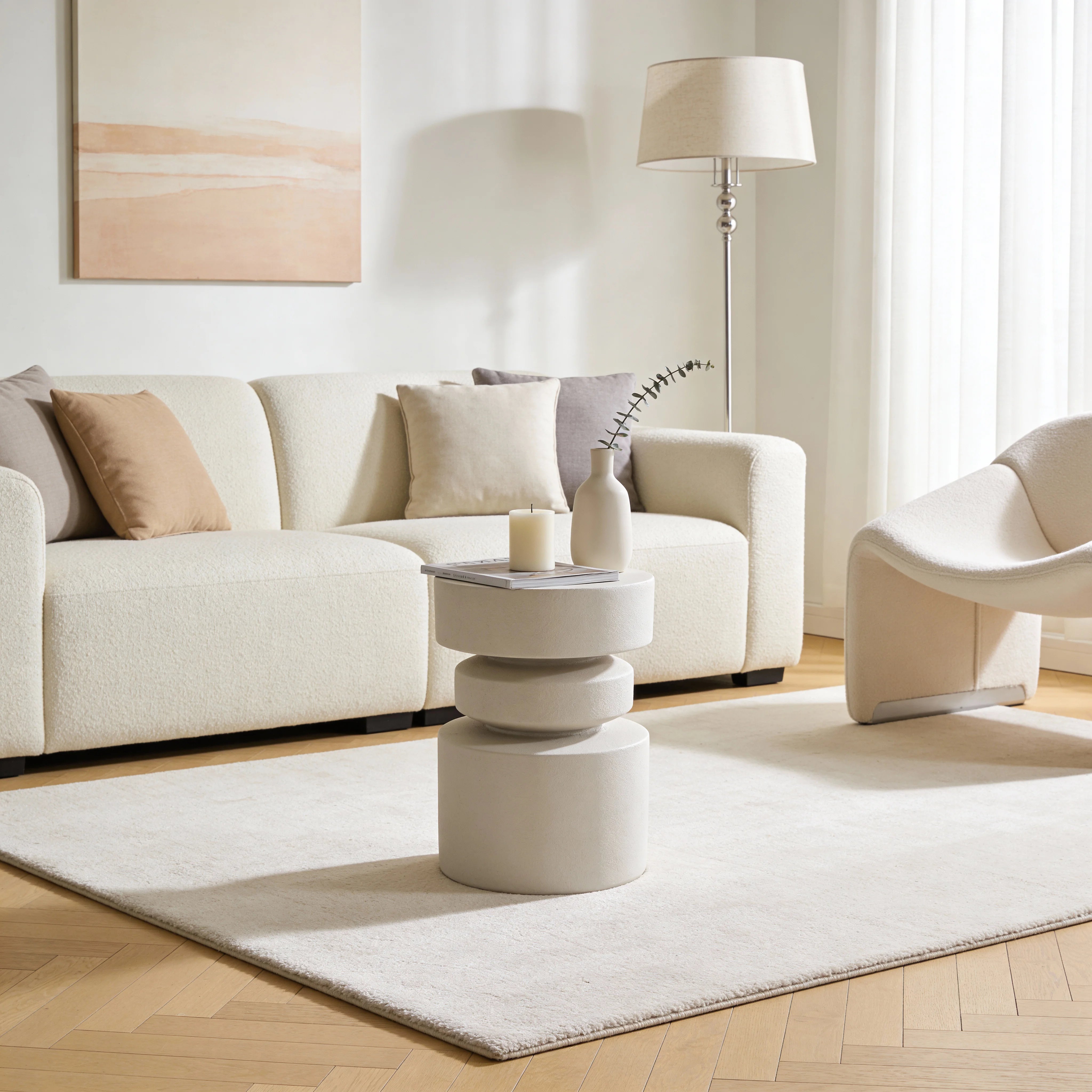 Alvo - Mesa de centro Blanco Estilo moderno