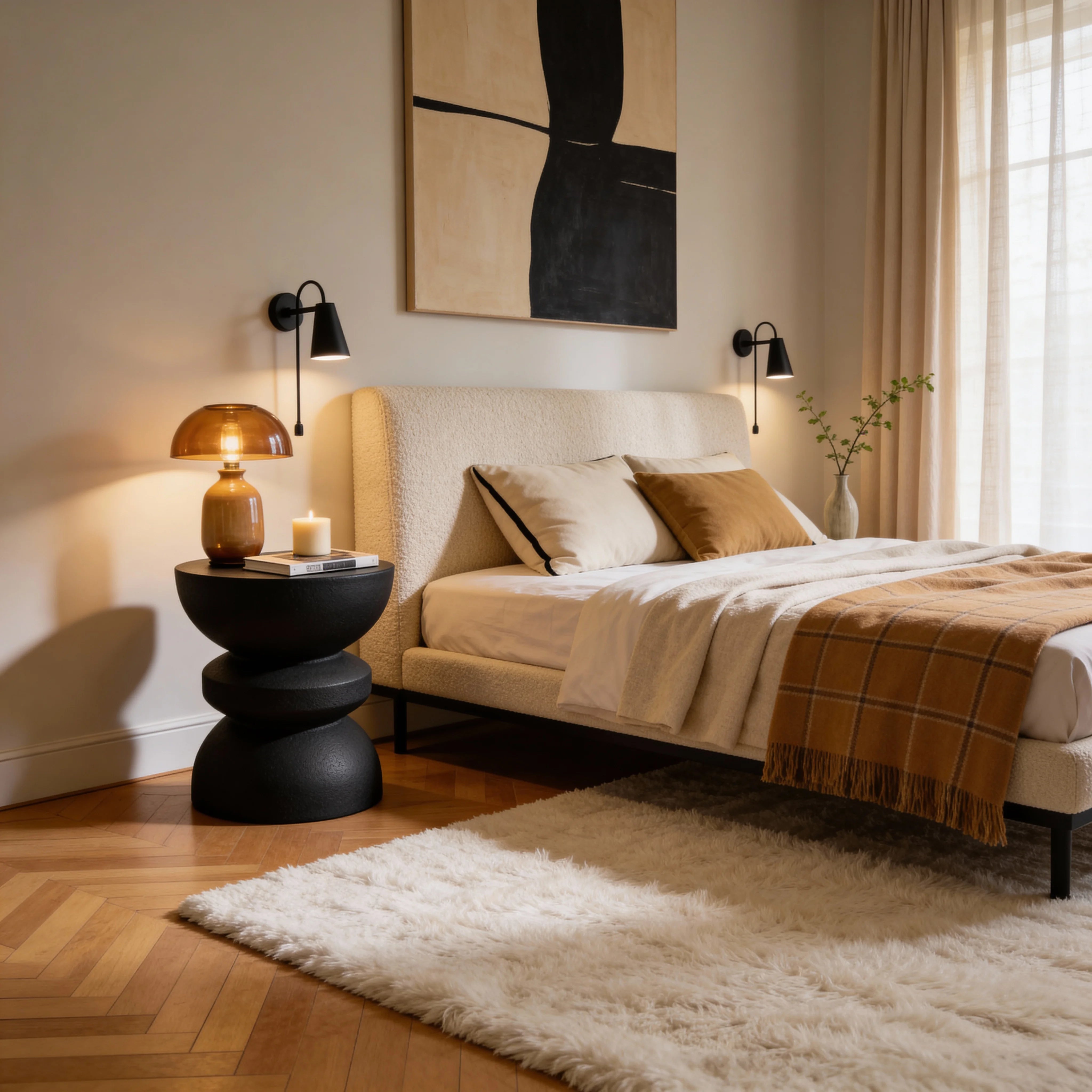 Onar - Couchtisch Schwarz Moderner Stil