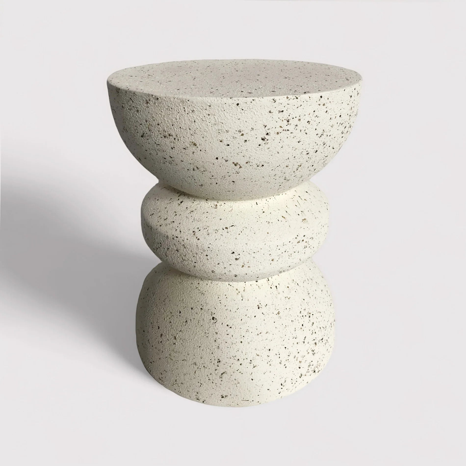 Ferra - Mesa de centro Blanco y negro Estilo moderno