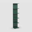 Neral - Libreria 6 ripiani in MDF verde