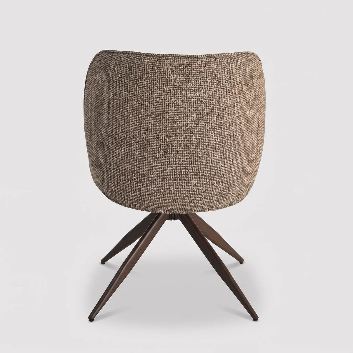 Kael - Set 2 sedie da salotto marrone in stile moderno
