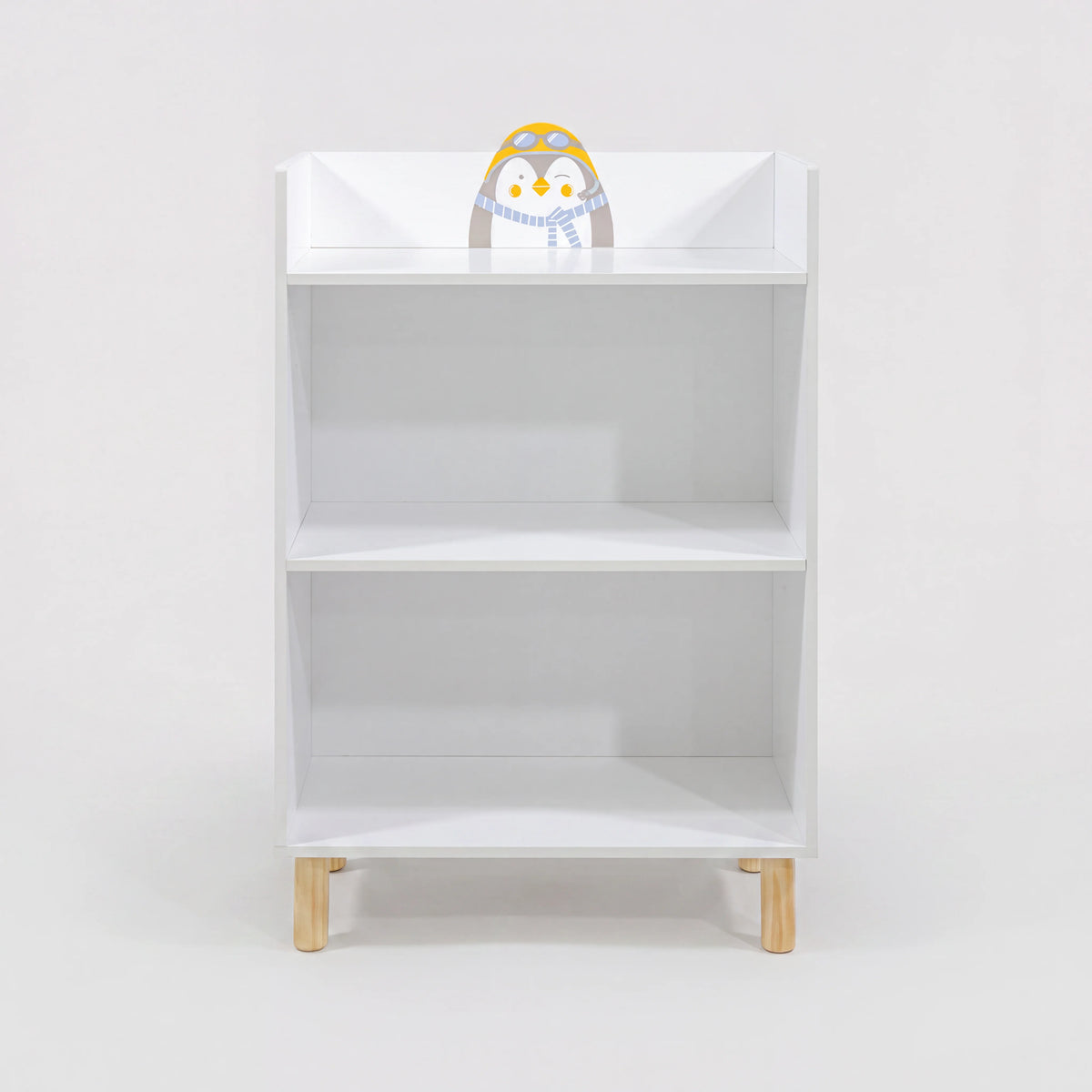 Kimo - Libreria per bambini con 3 ripiani colore bianco